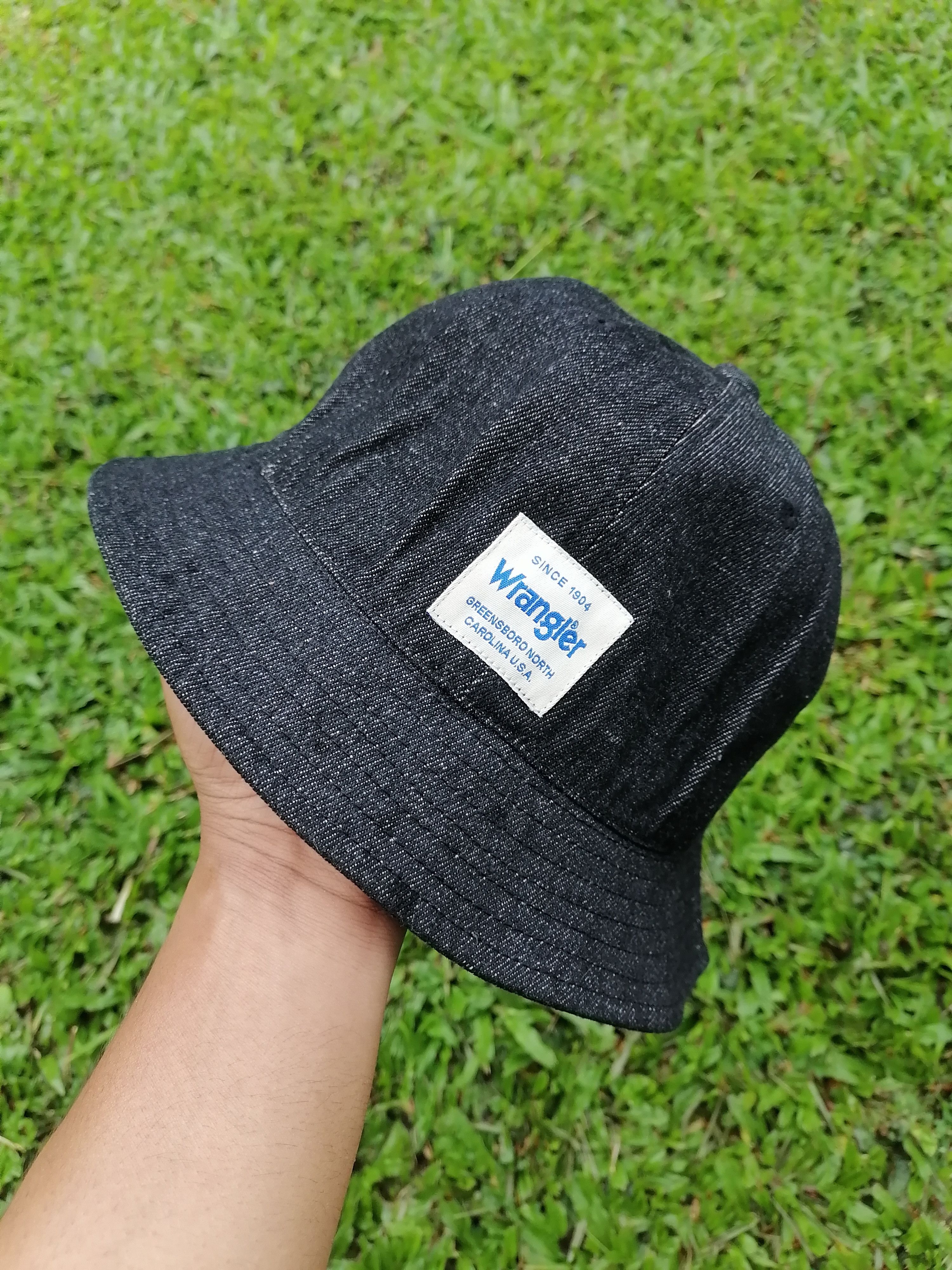 Denim & Co. × Japanese Brand × Wrangler Wrangler Denim Bucket Hats Size ONE SIZE - 1 Thumbnail