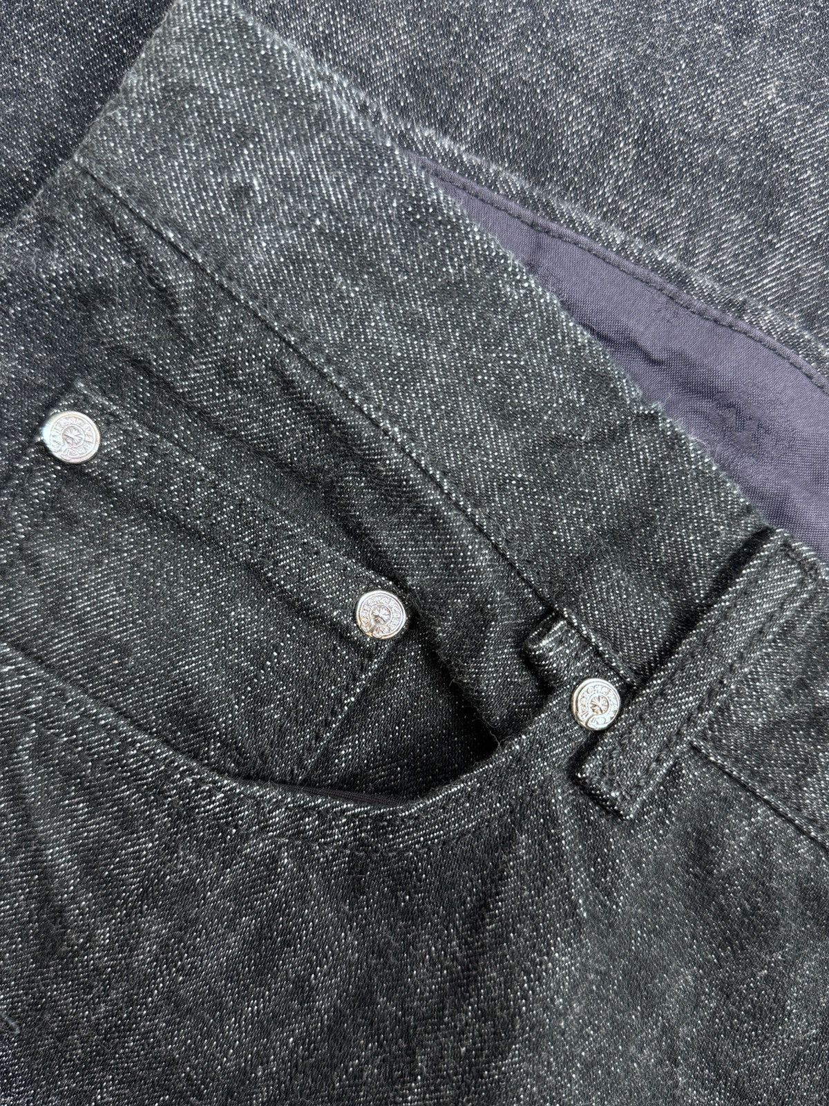 Chrome Hearts LEATHER STAR PATCH JEANS Size US 36 / EU 52 - 5 Thumbnail