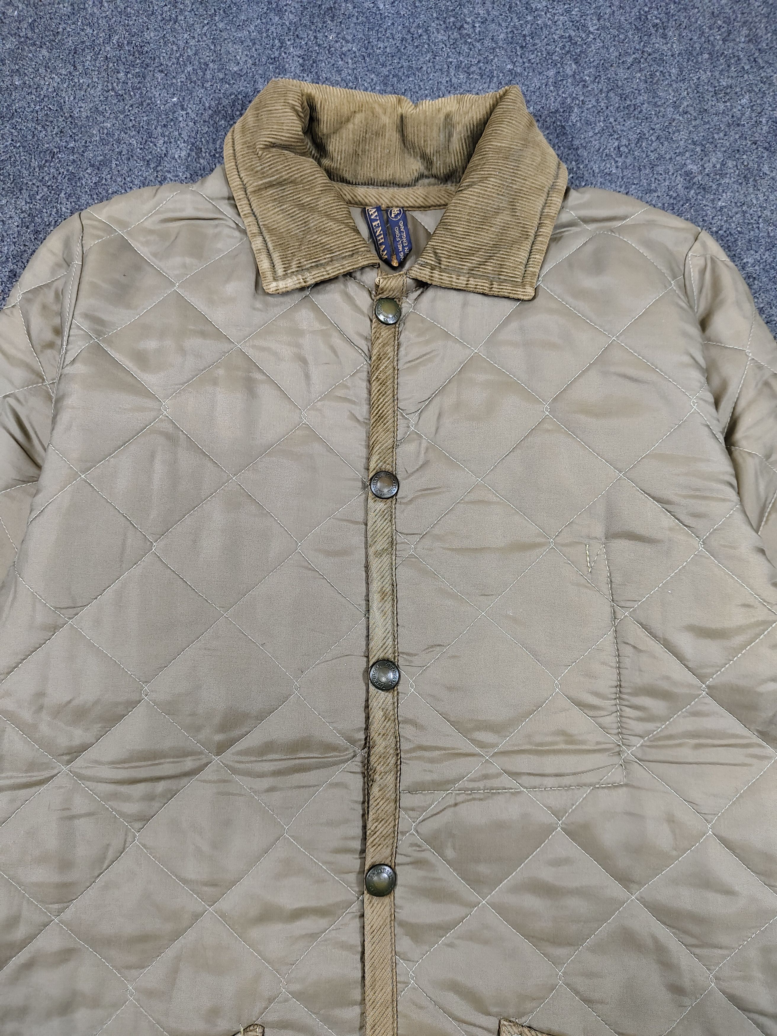 Lavenham 90s Lavenham🇬🇧 Heritage Corduroy Collar Quilted Jacket Size US S / EU 44-46 / 1 - 2 Thumbnail