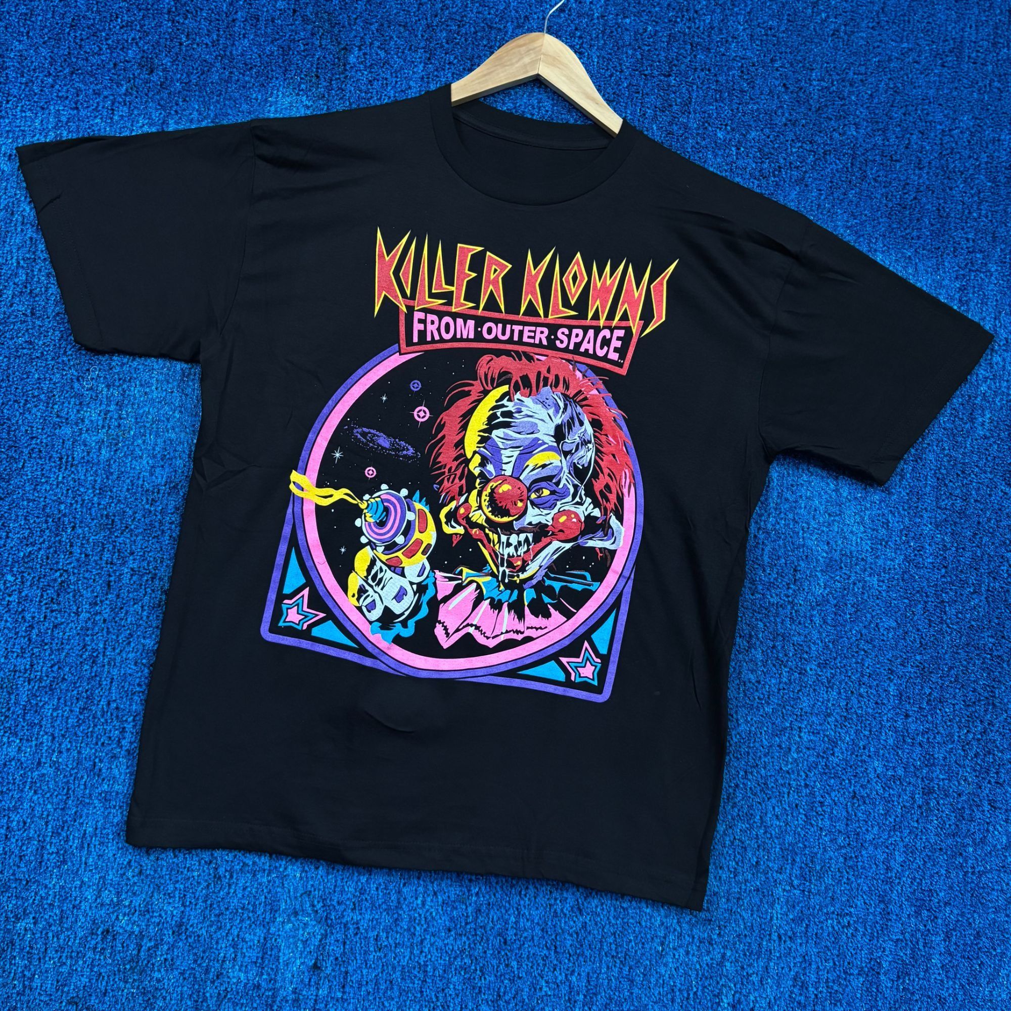 Other Killer Klowns from Outer Space Rudy Horror Flim Promo Tee L Size US L / EU 52-54 / 3 - 3 Thumbnail