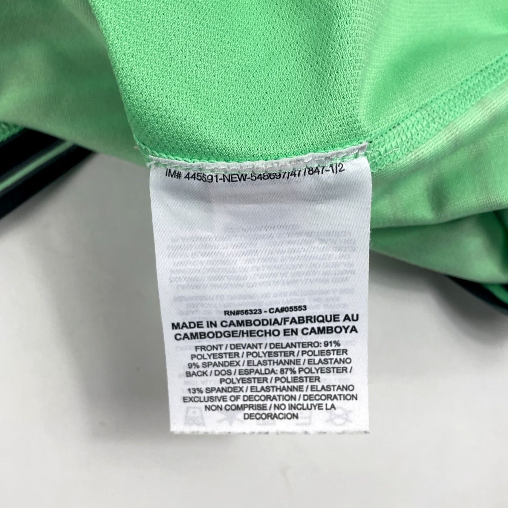 Nike Nike Dri-Fit Polo Shirt - Tiger Woods - Green - Men's - Medium - Short Sleeve - Collared - Button-Up Size US M / EU 48-50 / 2 - 7 Thumbnail
