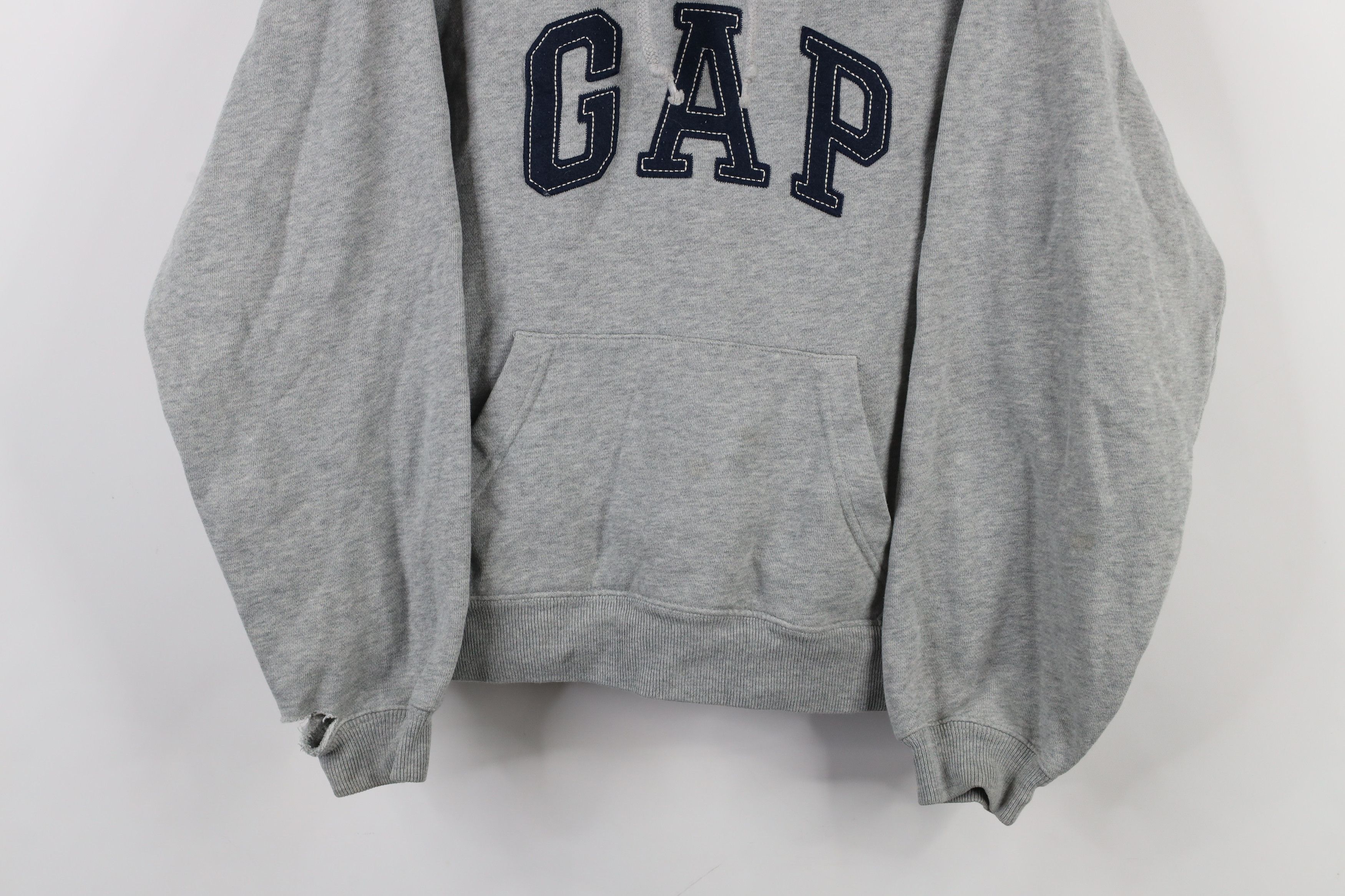 Gap × Vintage Vintage Y2K Gap Spell Out Block Letter Hoodie Sweatshirt Size S / US 4 / IT 40 - 3 Thumbnail