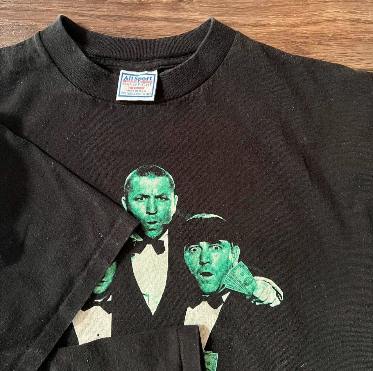 All Sport Vintage 1990s all sports single stitched three stooges Size US XL / EU 56 / 4 - 3 Thumbnail