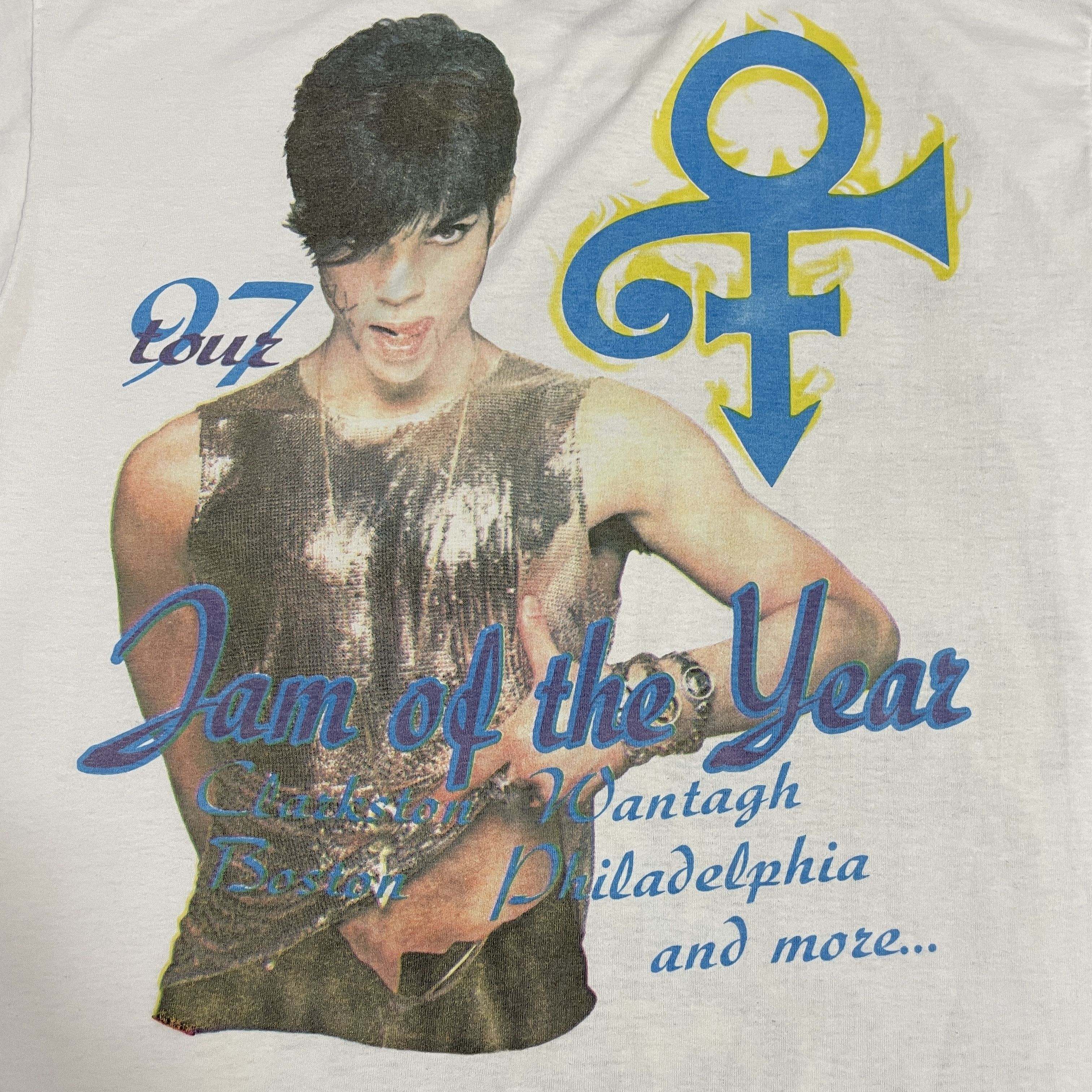 Band Tees Vintage 90s Prince Tour Shirt Size US XL / EU 56 / 4 - 4 Thumbnail