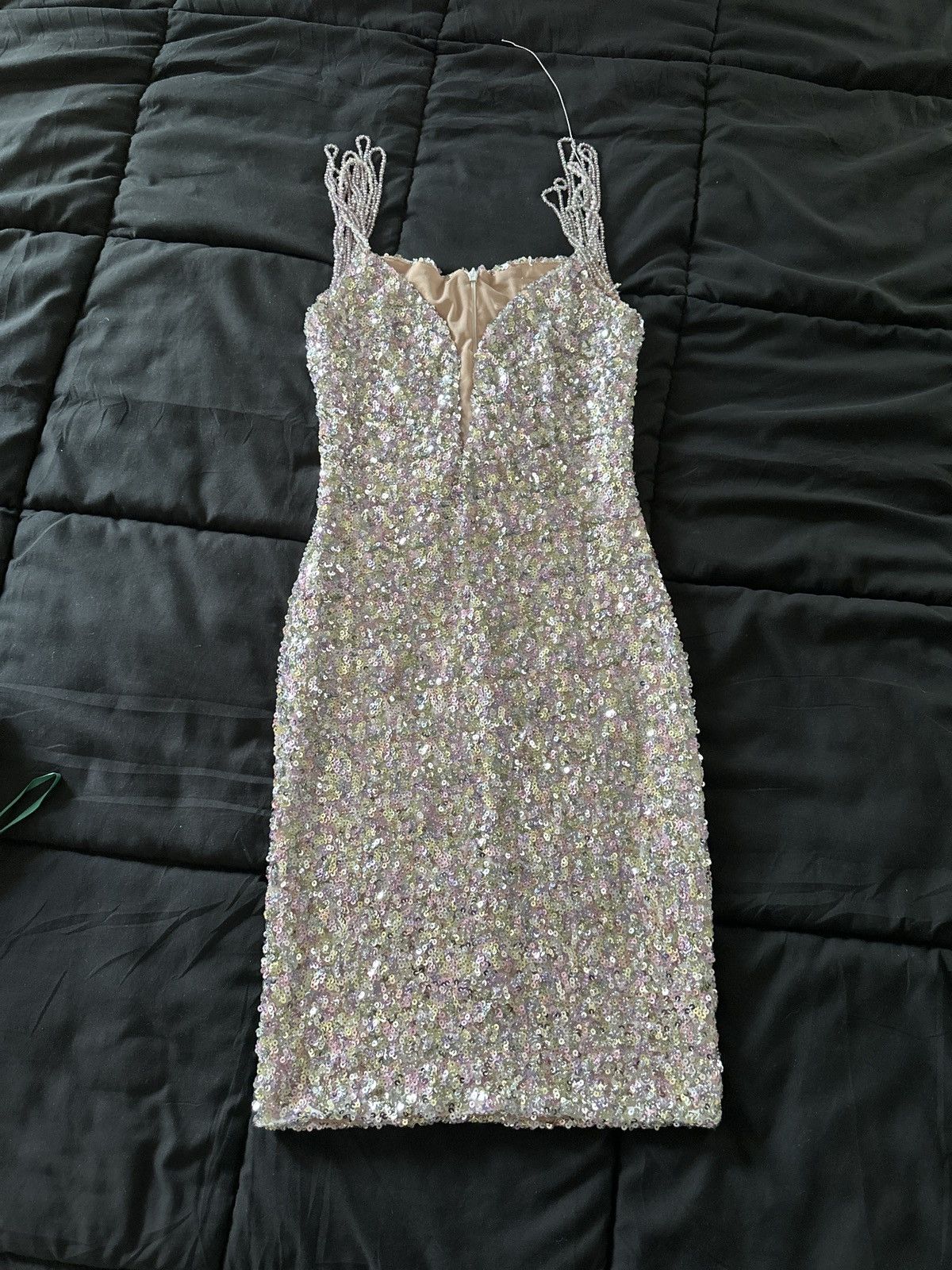 Other Sexy white and pink sequence dress Size S / US 4 / IT 40 - 2 Thumbnail
