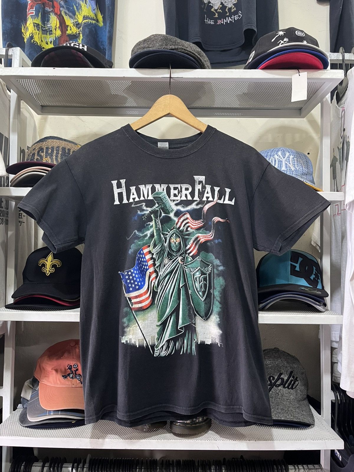 Band Tees Hammerfall Liberty And Metal For All T-Shirt Size US M / EU 48-50 / 2 - 1 Thumbnail