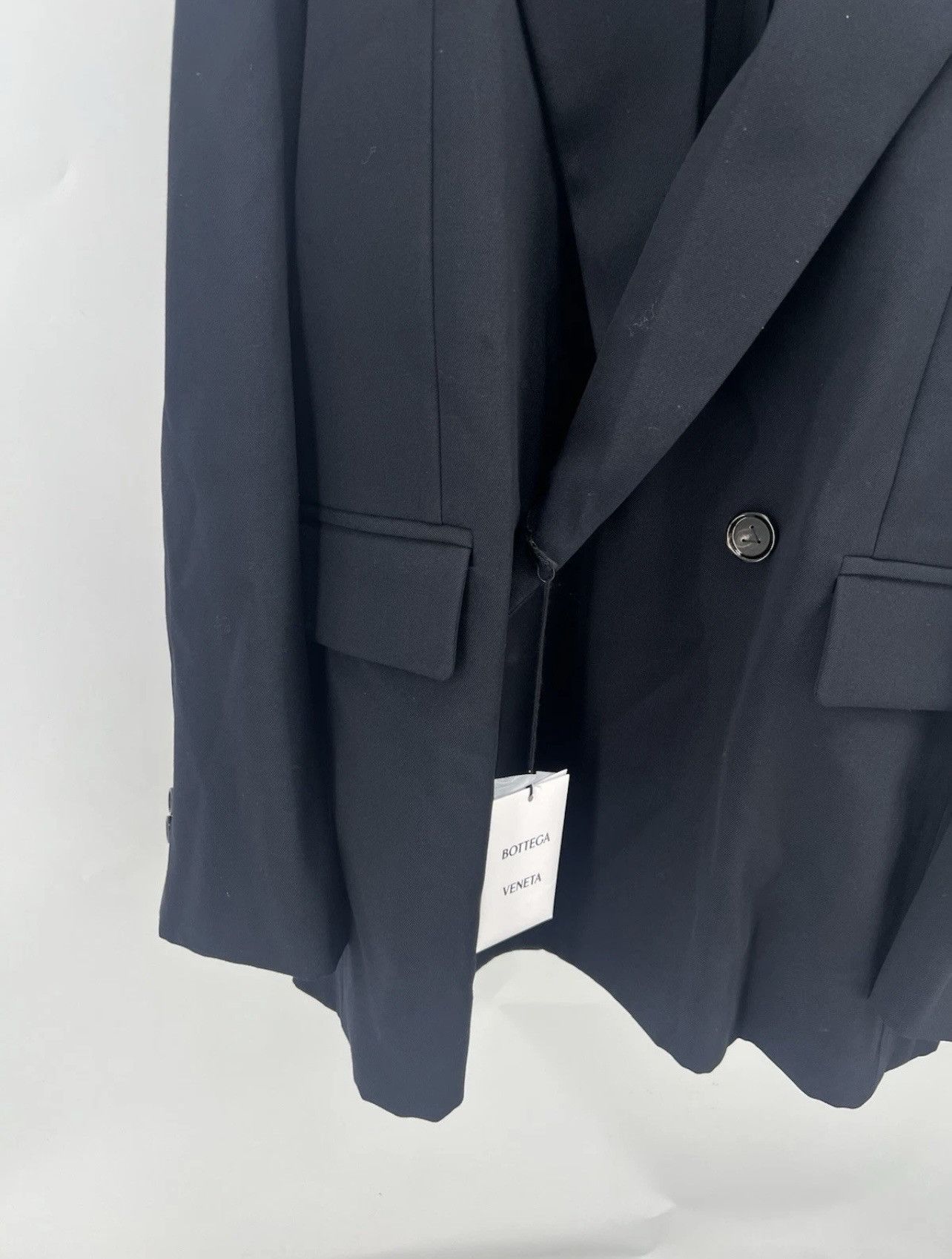 Bottega Veneta Bottega Veneta Compact Wool Gabardine Size L (50) RRP $3K Size 50R - 3 Thumbnail