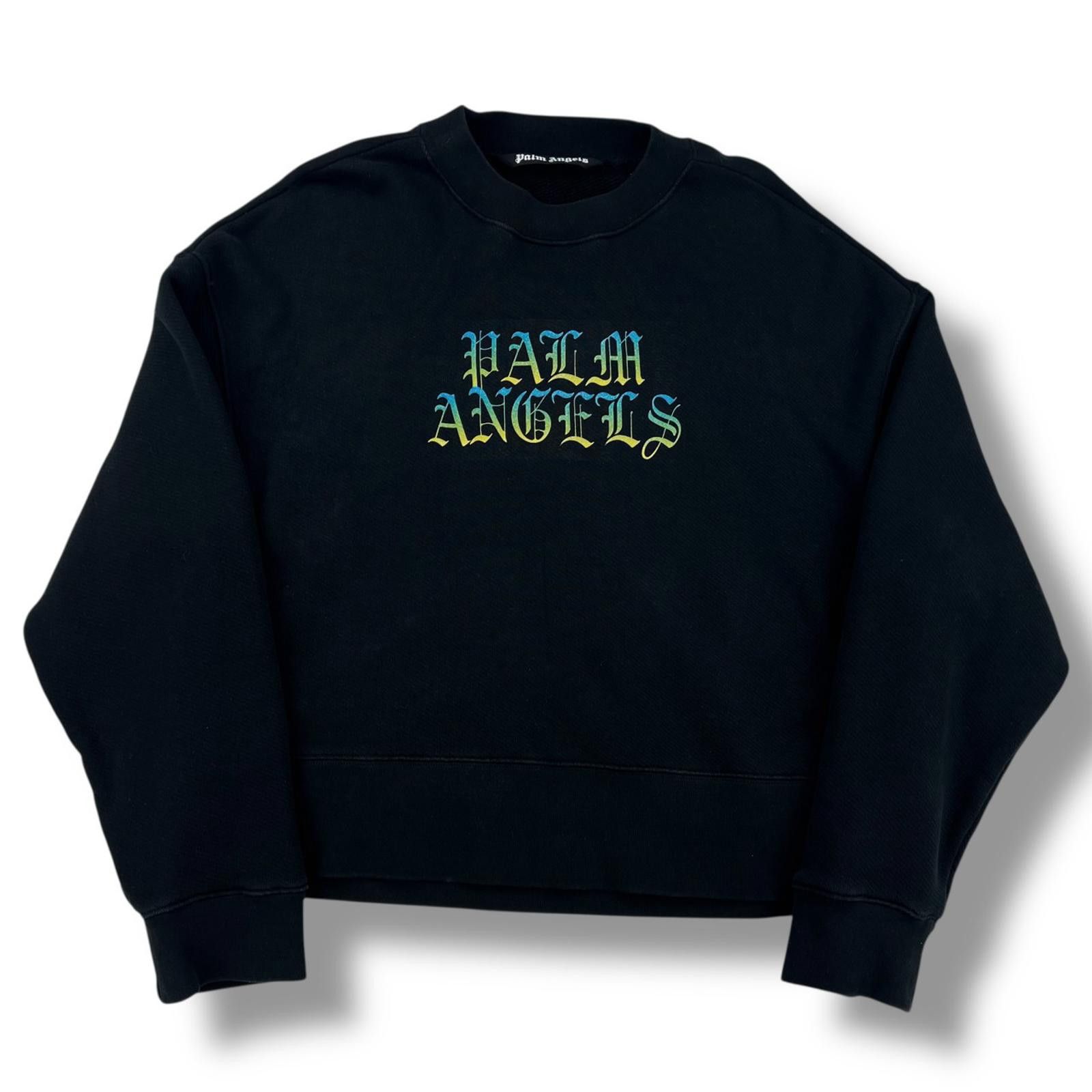 Palm Angels Palm Angels Gothic Hue Sweatshirt Size US M / EU 48-50 / 2 - 2 Thumbnail