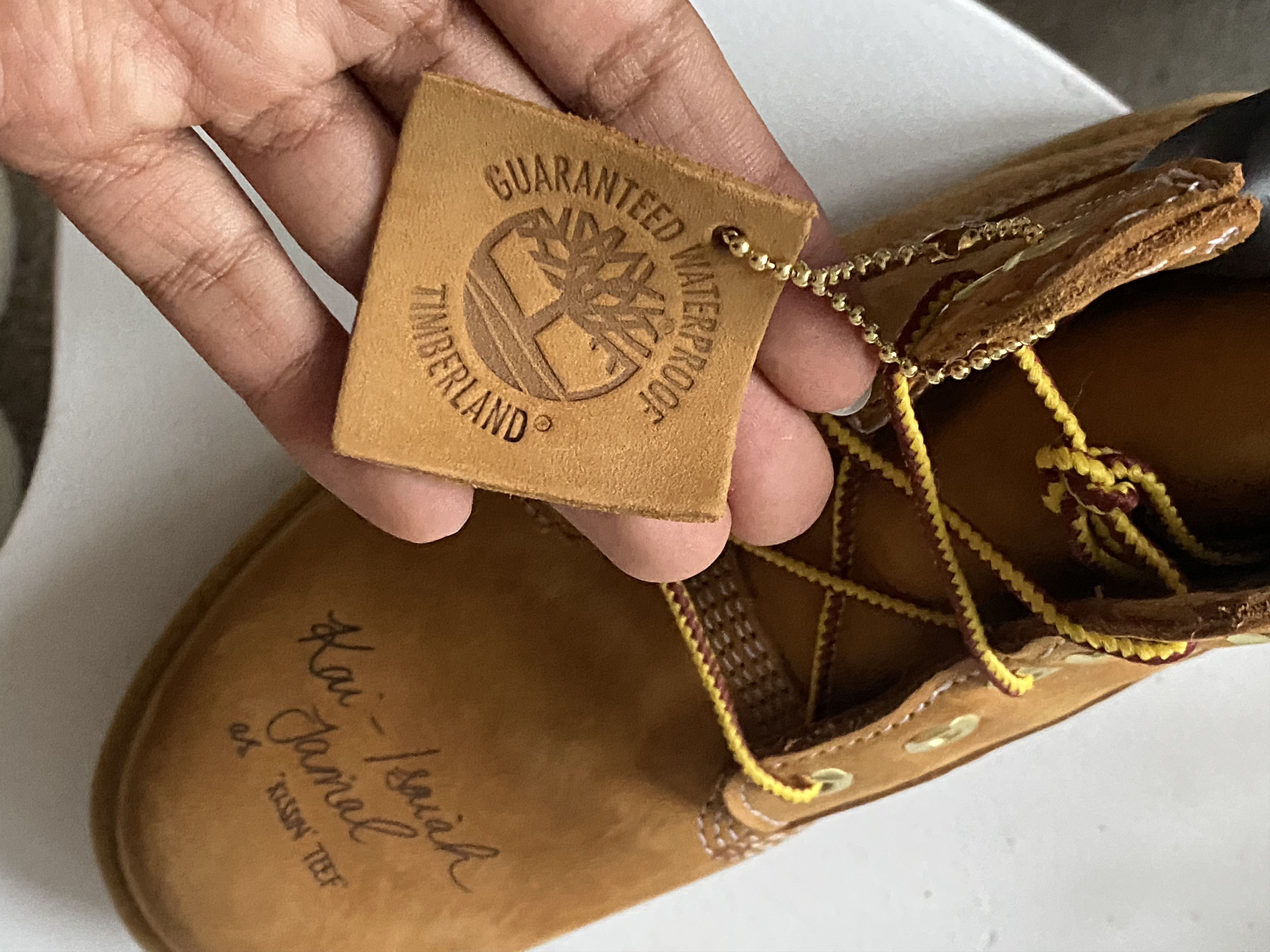 Timberland Timberland × Kai-Isaiah Jamal – Ultra Rare Event-Only Pair Size US 6 / IT 36 - 6 Thumbnail