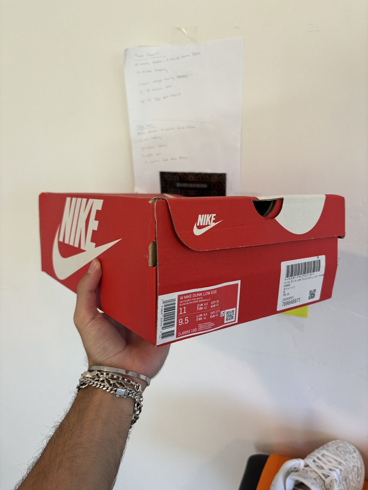 Nike Nike Dunk Low W White Paisley Size US 9.5 / EU 42-43 - 11 Thumbnail