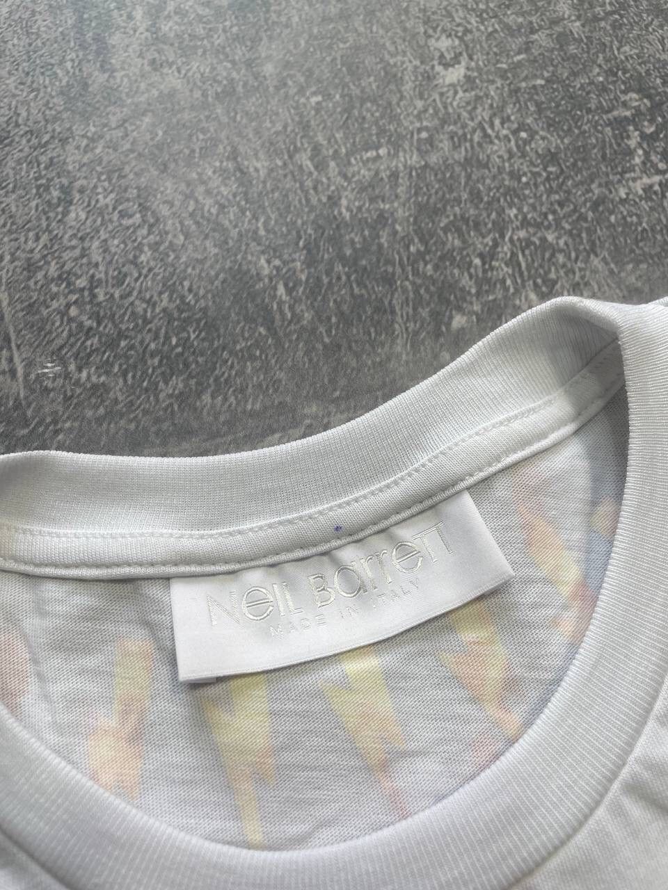 Japanese Brand × Neil Barrett Neil Barrett Flame Lightning Bolt Tee T-Shirt Y2K Size US S / EU 44-46 / 1 - 4 Thumbnail