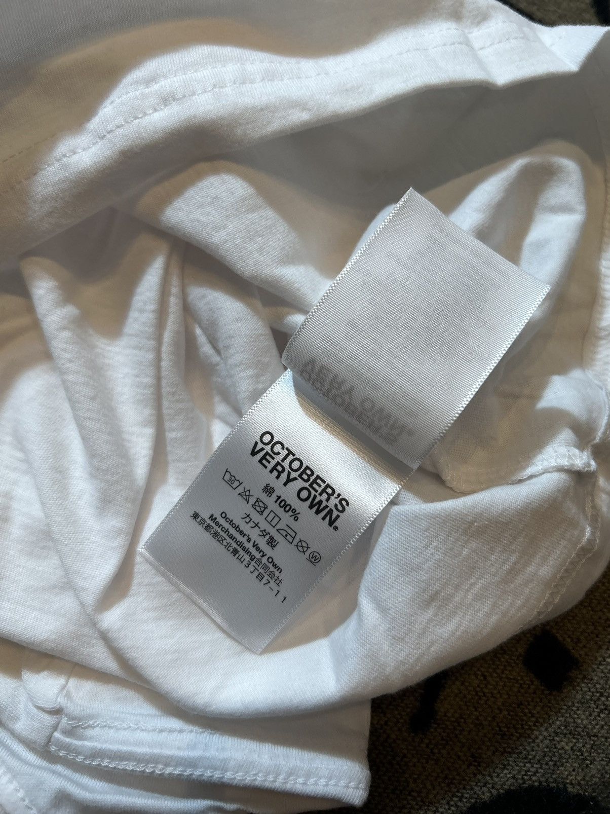 Drake × October's Very Own OVO “Give Thanks” Love Online Exclusive Tshirt Size US L / EU 52-54 / 3 - 6 Thumbnail