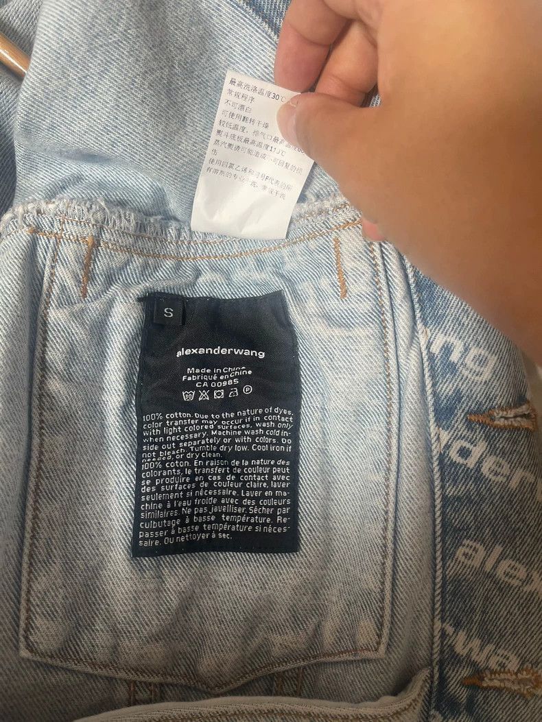 Alexander Wang Alexander Wang Denim Jacket Set- Size S / US 4 / IT 40 - 5 Thumbnail