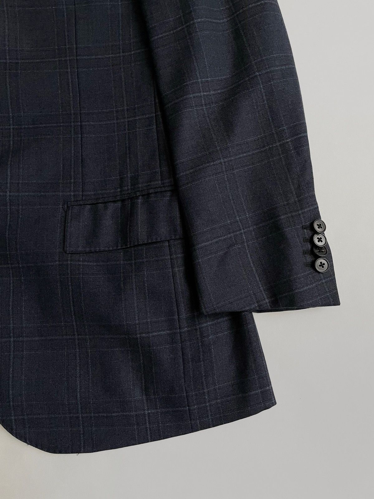 Ermenegildo Zegna Ermenegildo Zegna Taglio Esclusivo Blue blazer Size 44R - 4 Thumbnail