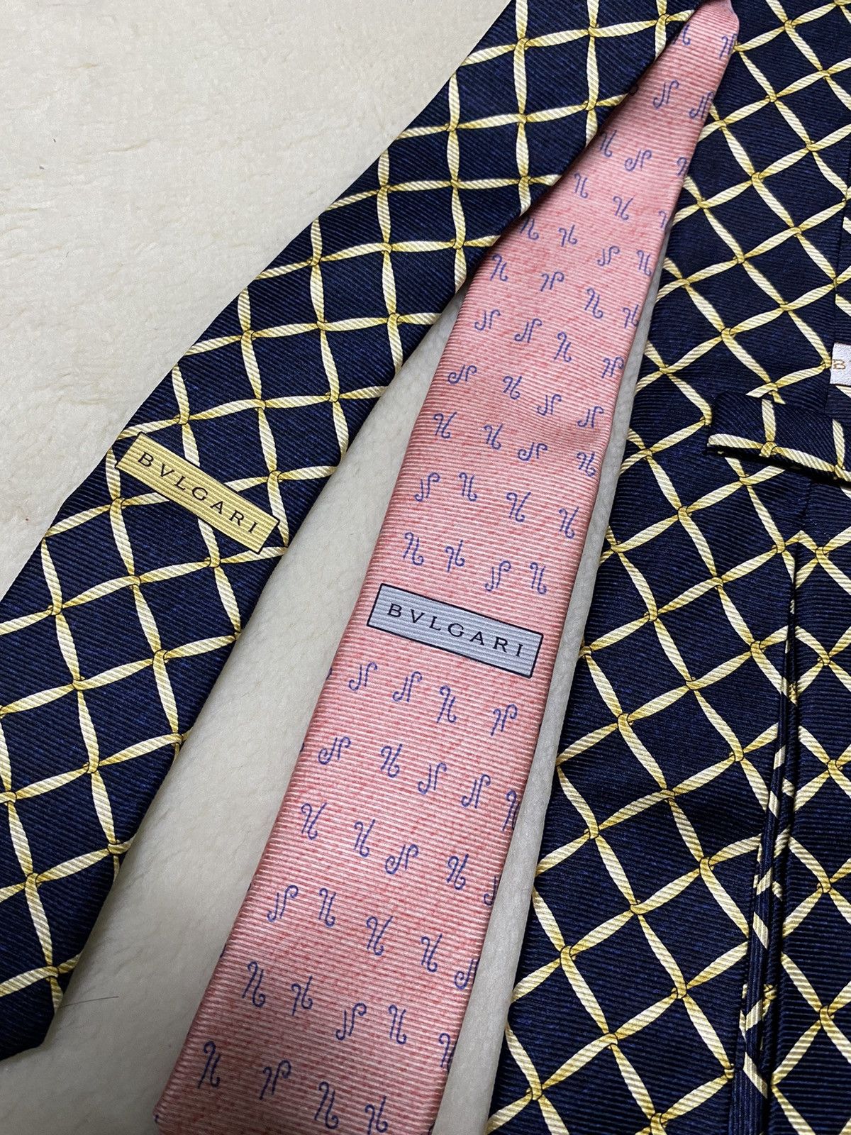 Bvlgari × Designer Bvlgari neckties Size ONE SIZE - 3 Thumbnail