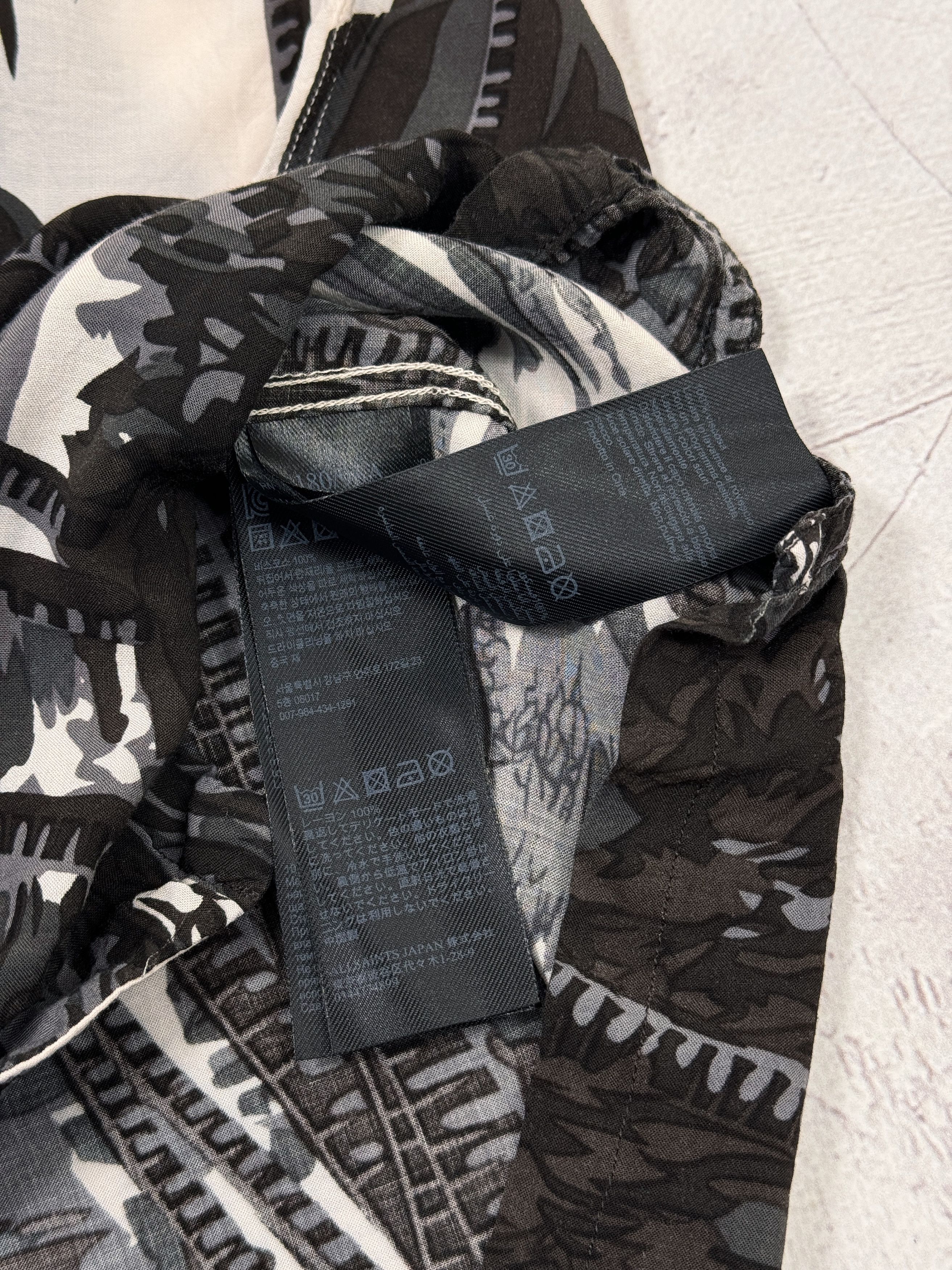 Allsaints Allsaints Hawawiian Shirt Viscose Palmes & Ocean Size US S / EU 44-46 / 1 - 14 Thumbnail