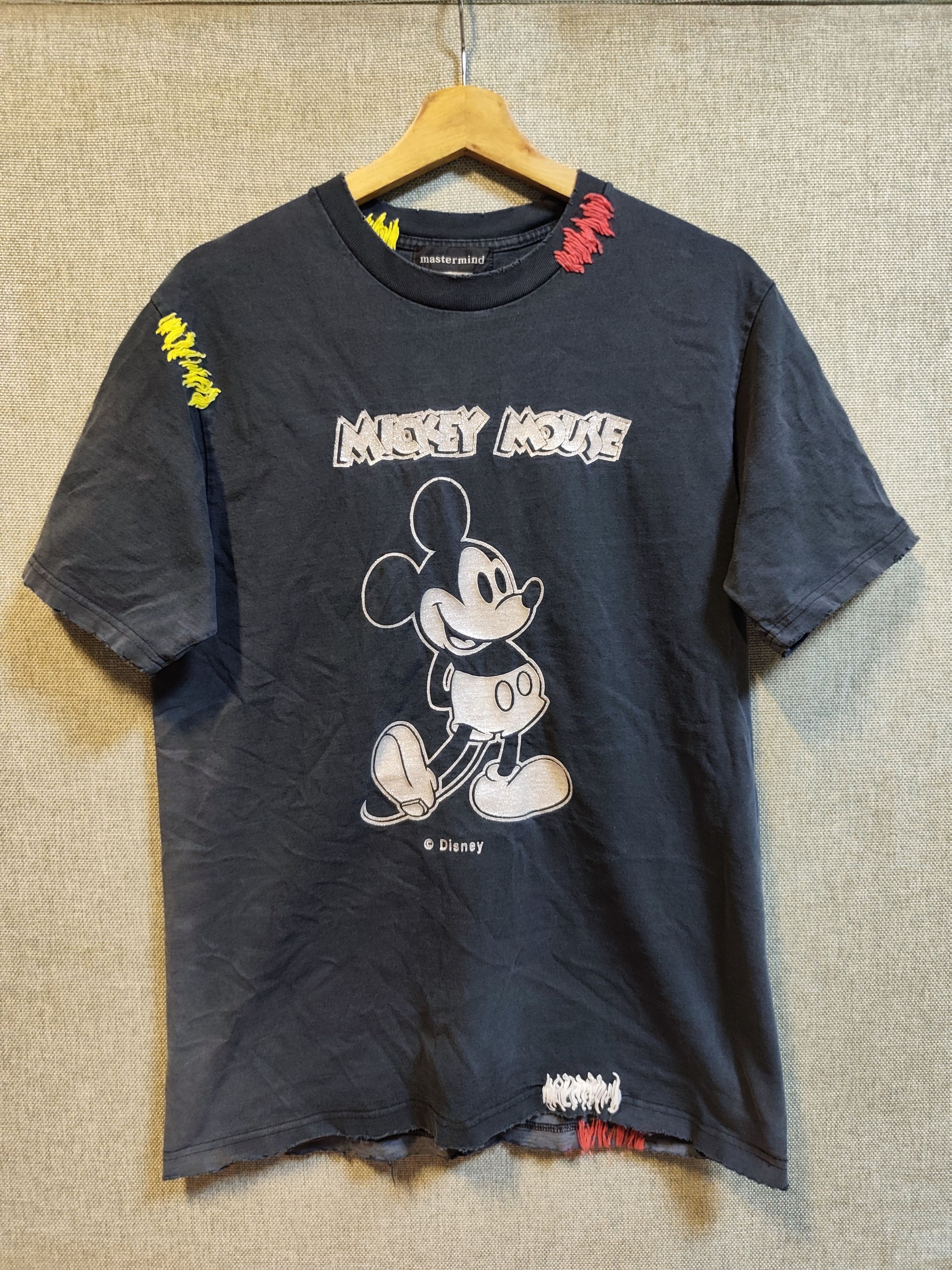 Mastermind Japan MICKEY MOUSE X MASTERMIND DISTRESSED TEE Size US M / EU 48-50 / 2 - 1 Thumbnail