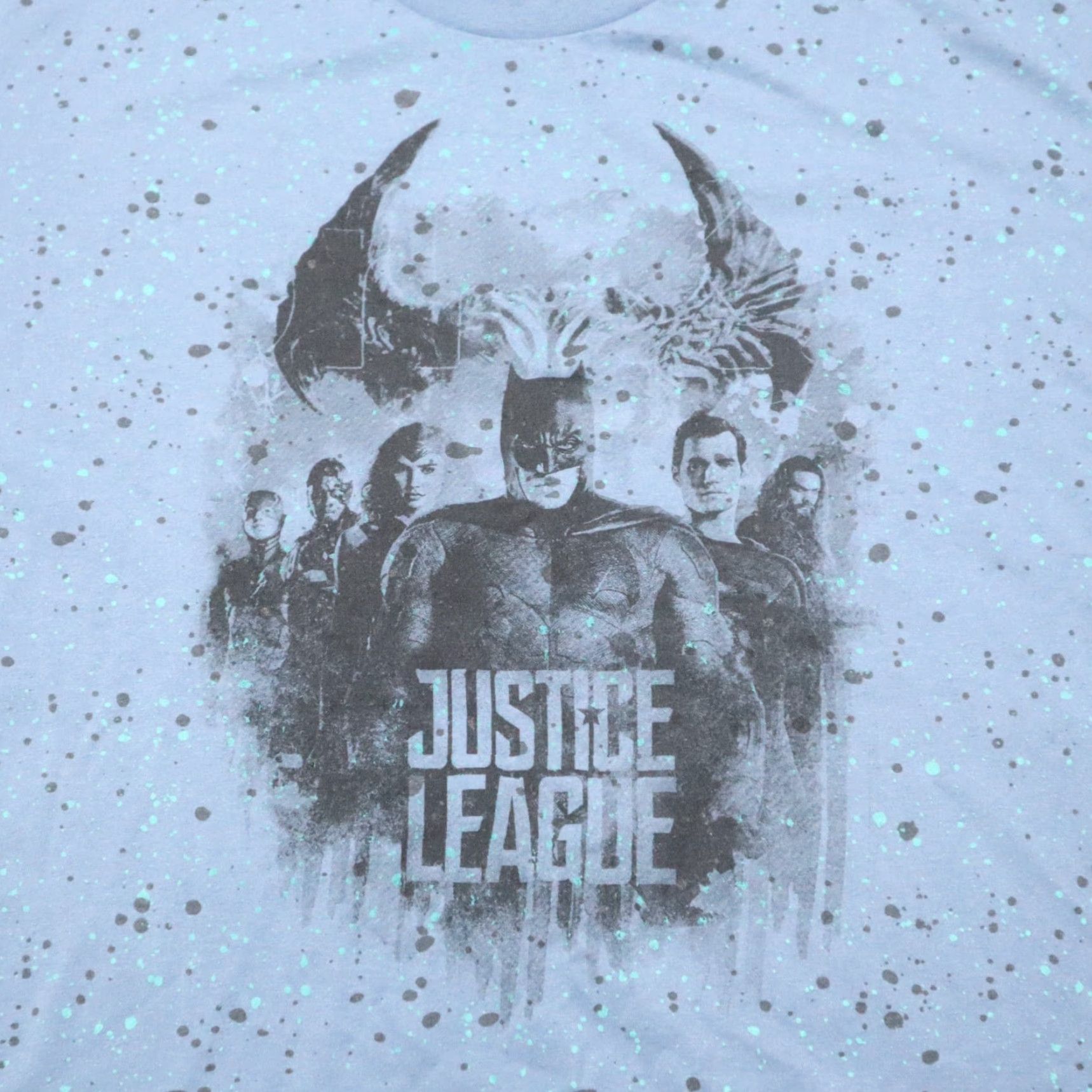 Vintage Merchoid Justice League Batman Blue Short Sleeve Tee T-Shirt Adult L Shirt Mens Batman DC Comics 90s? Size US L / EU 52-54 / 3 - 2 Thumbnail