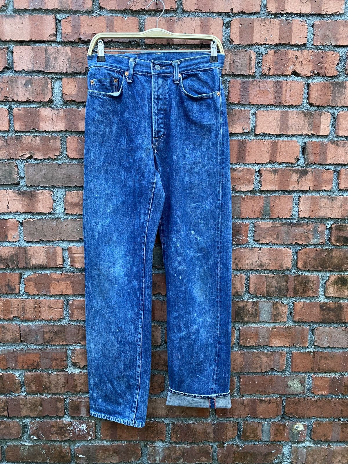 W29x32.5 HR MARKET japanese redline denime distressed