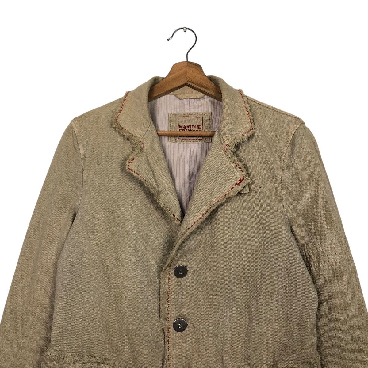 Marithe + Francois Girbaud 📌Rich Brown Vintage Chore Jacket Marithe Francois Girbaud Size US M / EU 48-50 / 2 - 4 Thumbnail