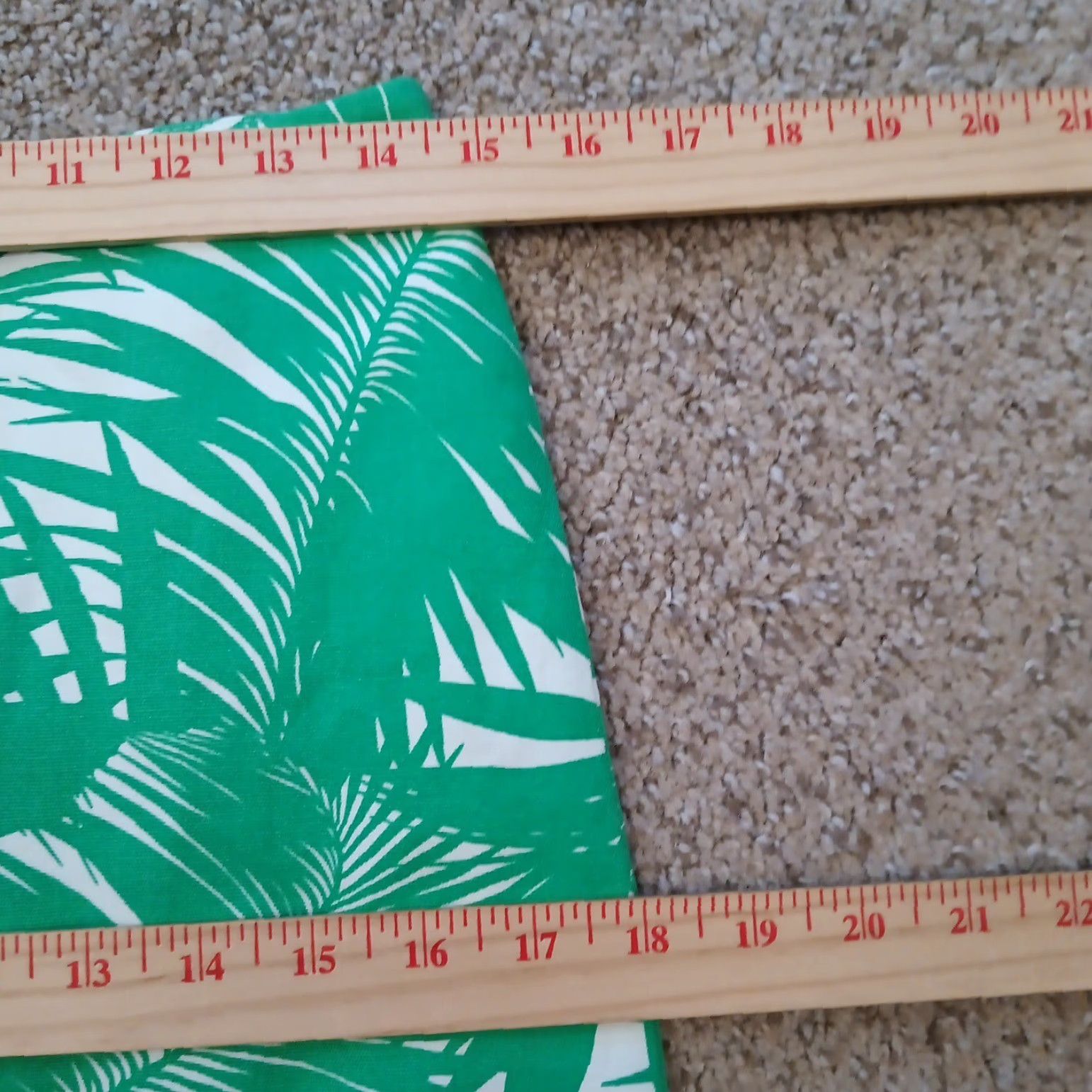 Talbots Talbots Skirt Petites 4P Green Floral Knee Length Pencil Lined Canvas Cotton Blend Swing Dress Pants? Size 27" / US 4 / IT 40 - 3 Thumbnail