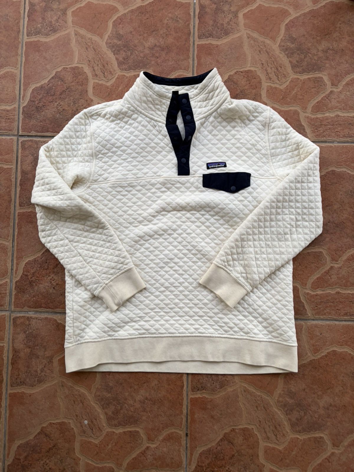 Patagonia Y2k Patagonia quarter button up waffle pattern sweater Size US XL / EU 56 / 4 - 1 Thumbnail