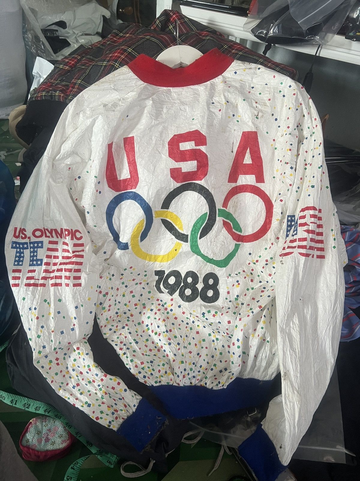 USA Olympics × Vintage Vintage 1988 USA Seoul Olympic Size US L / EU 52-54 / 3 - 1 Thumbnail