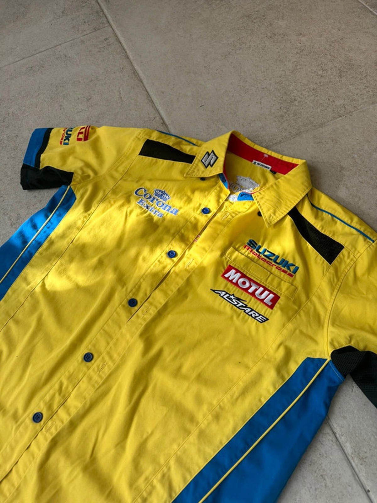 Designer Suzuki Motorcross Shirt Size US XL / EU 56 / 4 - 2 Thumbnail