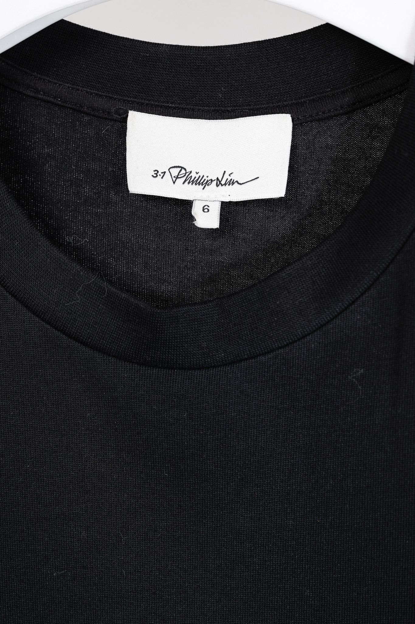 3.1 Phillip Lim 3.1 Phillip Lim Resort 2020 Black Wool Combo T-Shirt Dress Size M / US 6-8 / IT 42-44 - 4 Thumbnail