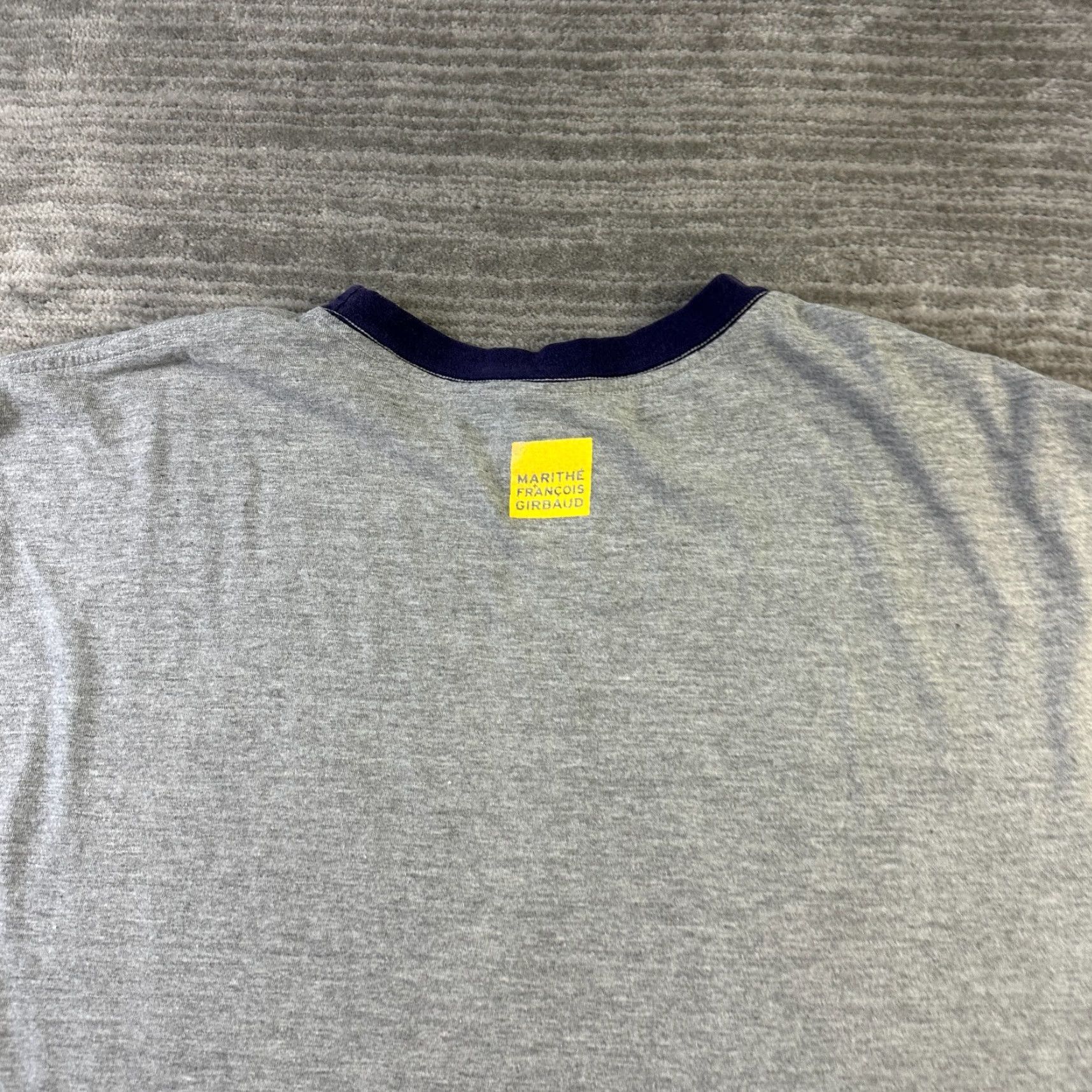 Vintage VINTAGE Marithe Francois Girbaud Shirt Mens 2XL Gray Hip Hop Baggy Shirt 2XL Mens Size US XXL / EU 58 / 5 - 6 Thumbnail