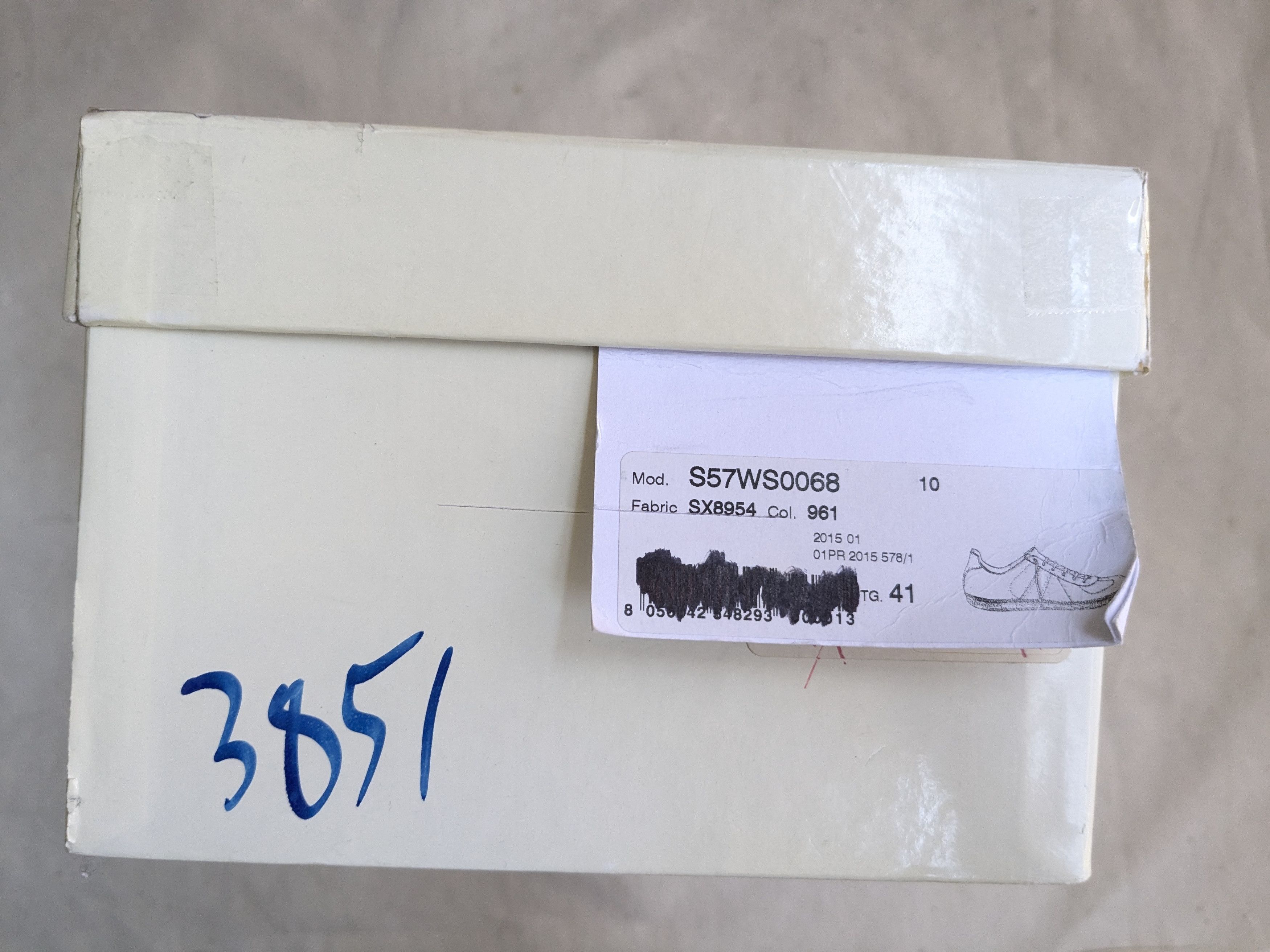Maison Margiela Maison Margiela GAT Replica Red Paint Splatter 8 41 Size US 8 / EU 41 - 20 Thumbnail
