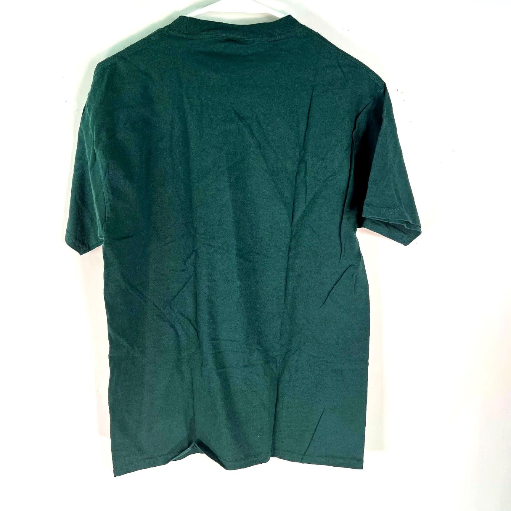 Port & Company Aguaguat Beer Graphic Pullover T Shirt Green Port & Company Men M Graphic Print Short Sleeve Crew Neck 100% Cotton Vintage: No Size US M / EU 48-50 / 2 - 2 Thumbnail