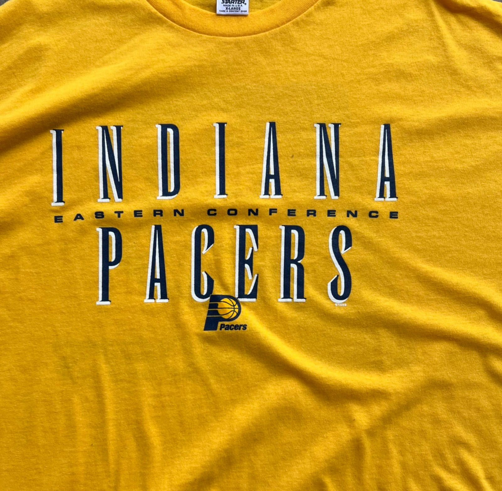 Starter 90s Vintage NBA Indiana Pacers Starter NWOT — XL — Size US XL / EU 56 / 4 - 3 Thumbnail