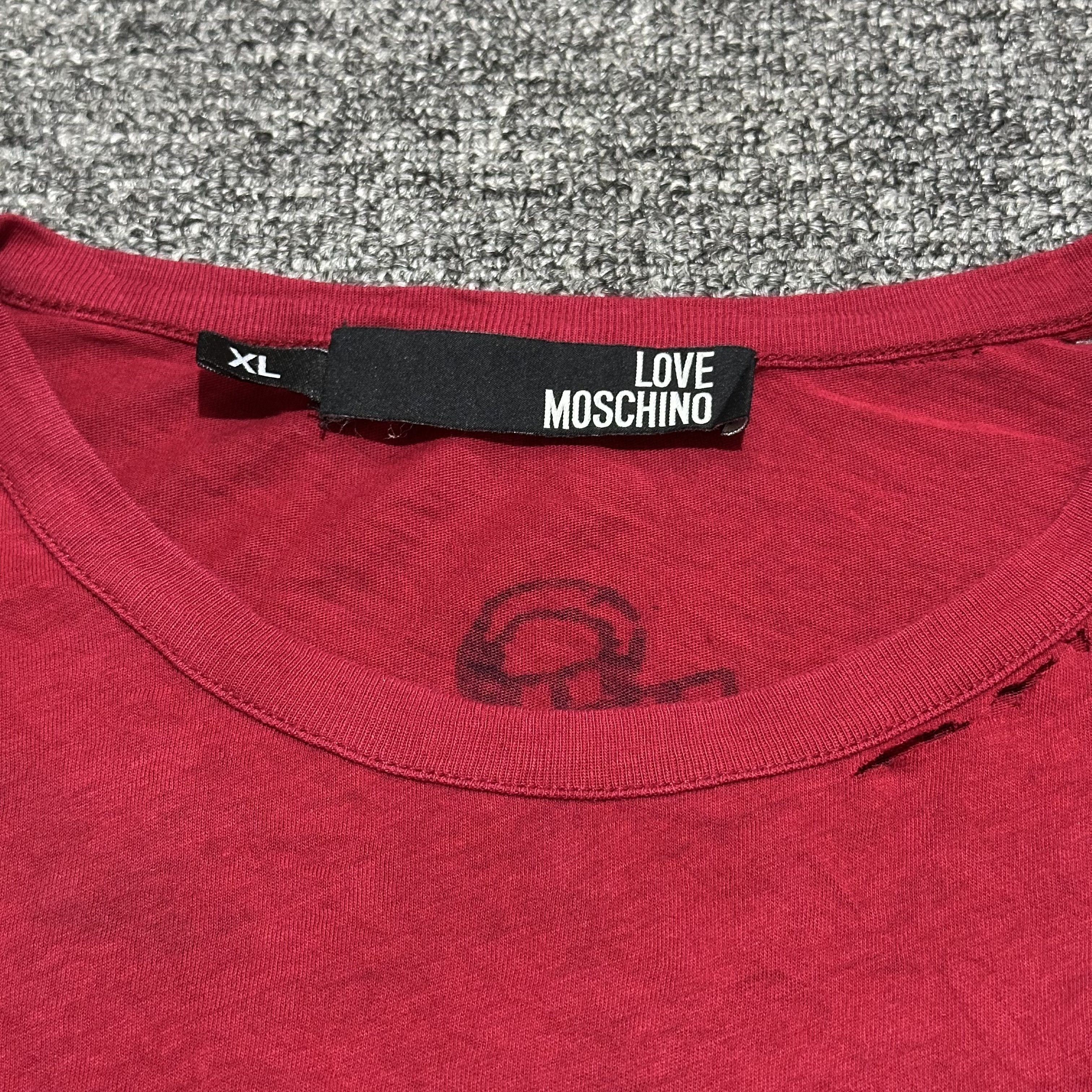 Designer × If Six Was Nine × Love Moschino Vintage Love Moschino Distressed Sleeve Size M / US 6-8 / IT 42-44 - 8 Thumbnail