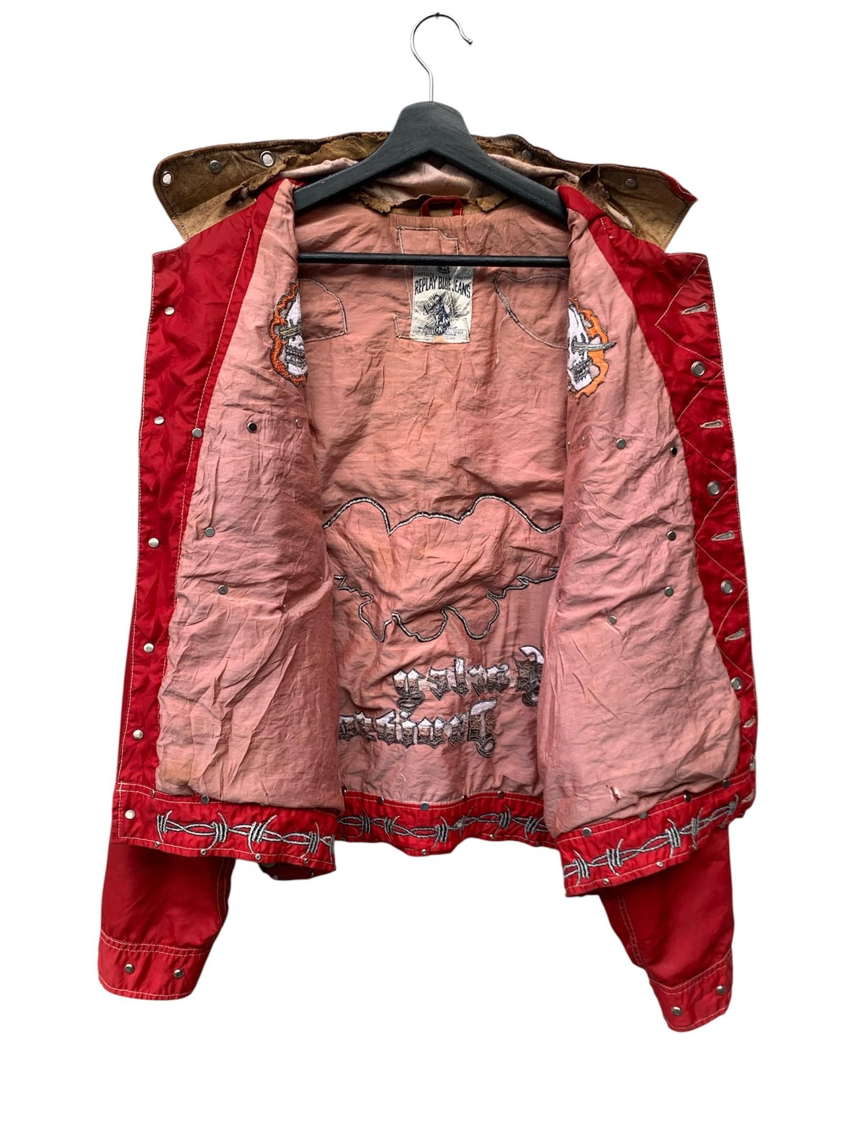 Replay Very Rare Vintage Replay Blue Jeans x Harley Davidson Jacket Size US M / EU 48-50 / 2 - 5 Thumbnail