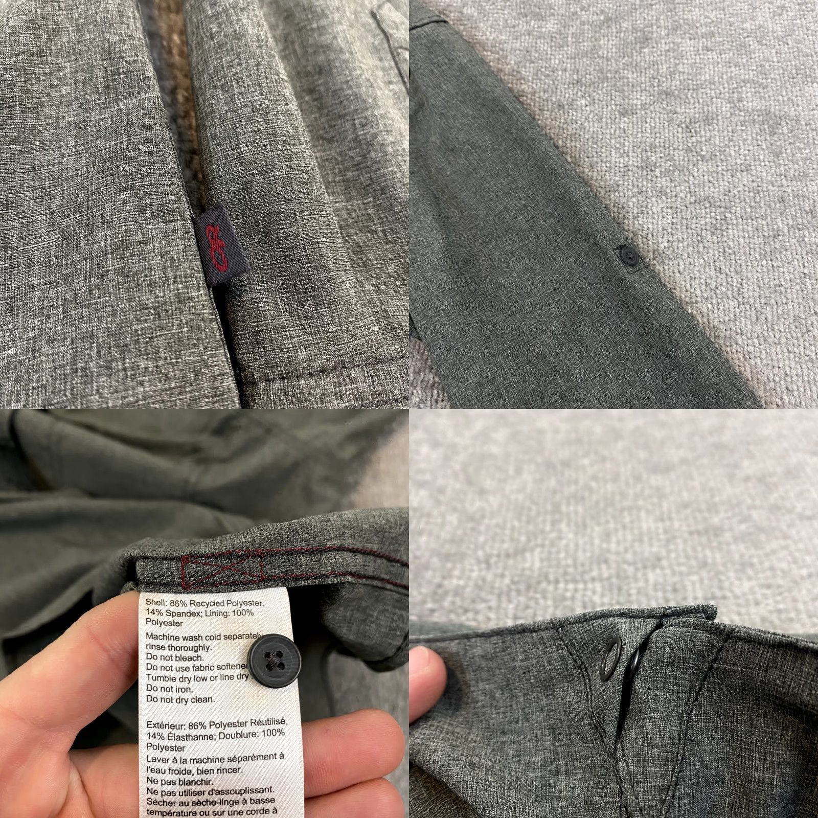 Outdoor Research Outdoor Research Shirt Womens Extra Large Gray Hiking Outdoor Roll-Tab Button Up Size XL / US 12-14 / IT 48-50 - 8 Thumbnail