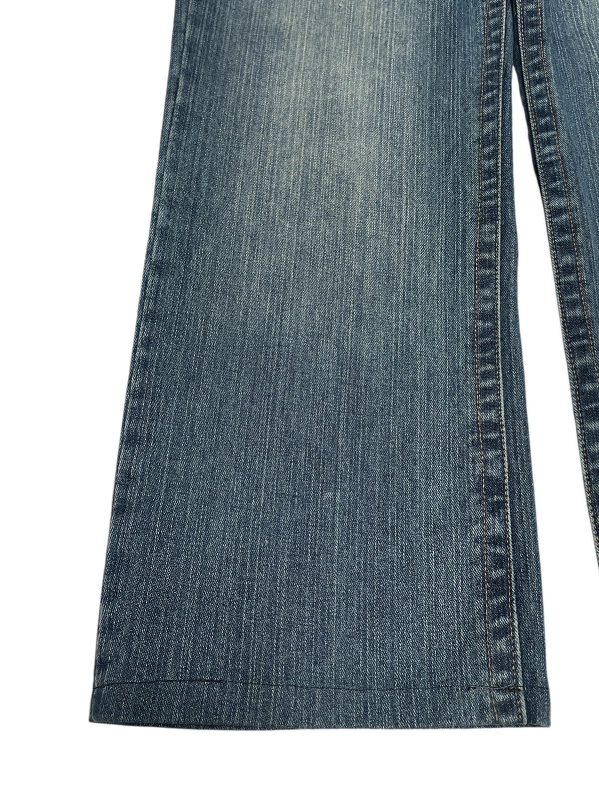 If Six Was Nine × Japanese Brand Rare Design Vintage Japanese Brand Sukajan Jeans 1990s Size US 35 - 5 Thumbnail