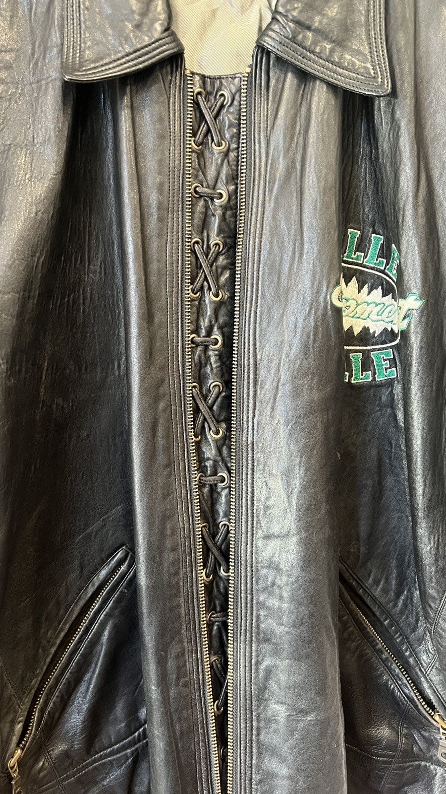 Pelle Pelle Pelle Pelle Equipment Drawstring Leather Jacket Size US M / EU 48-50 / 2 - 4 Thumbnail