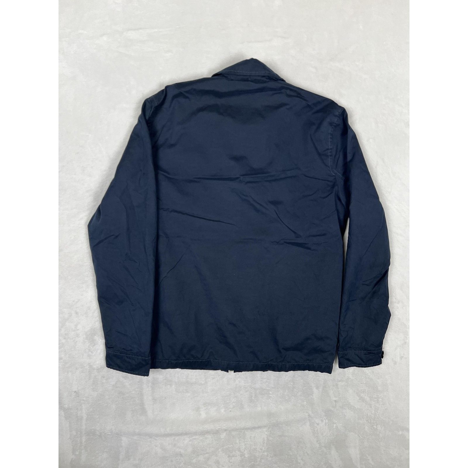 Abercrombie & Fitch Abercrombie & Fitch Jacket Mens Small Navy Windbreaker Lined Size US S / EU 44-46 / 1 - 5 Thumbnail