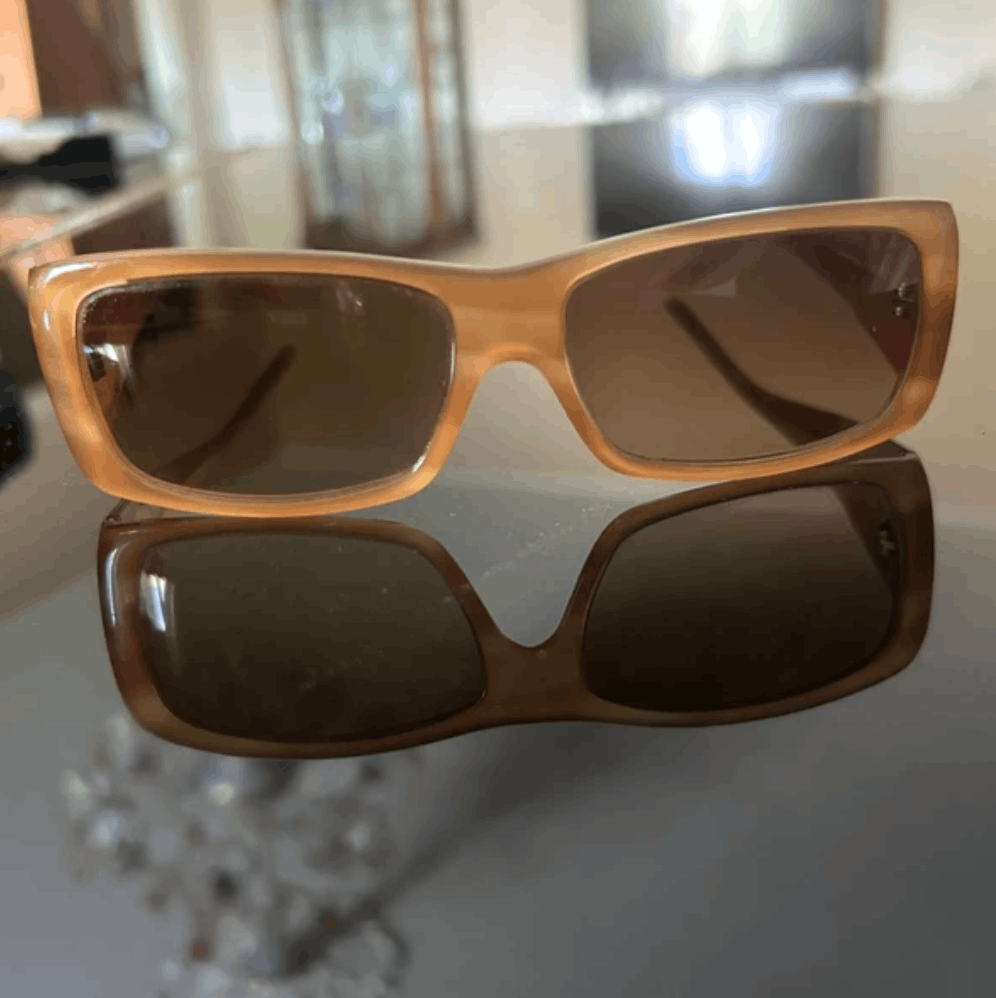 Prada PRADA Sunglasses 🇺🇸 TAX FREE Flame Star Mask Fire Silver Size ONE SIZE - 2 Thumbnail