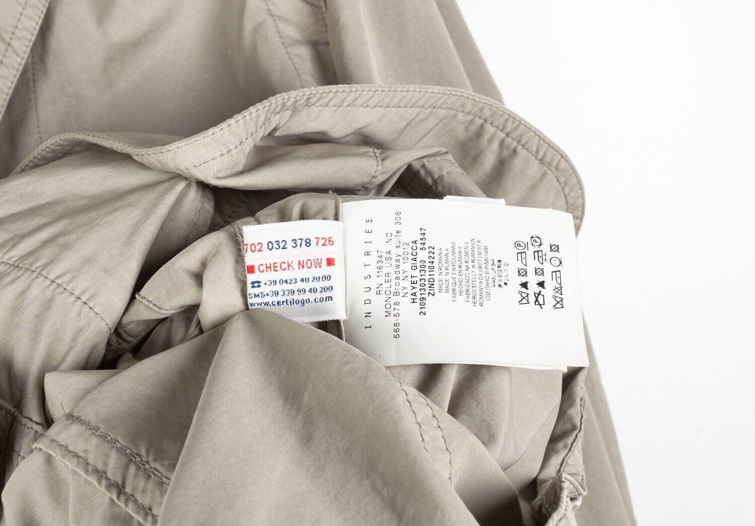 Moncler Original Moncler Hayet Men Jacket Blazer Size 2 S/M H5289 Size US S / EU 44-46 / 1 - 7 Thumbnail