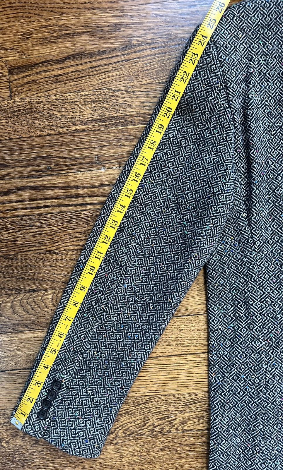 Aime Leon Dore Aime Leon Dore Donegal Tweed Coat FW18 Size US S / EU 44-46 / 1 - 10 Thumbnail