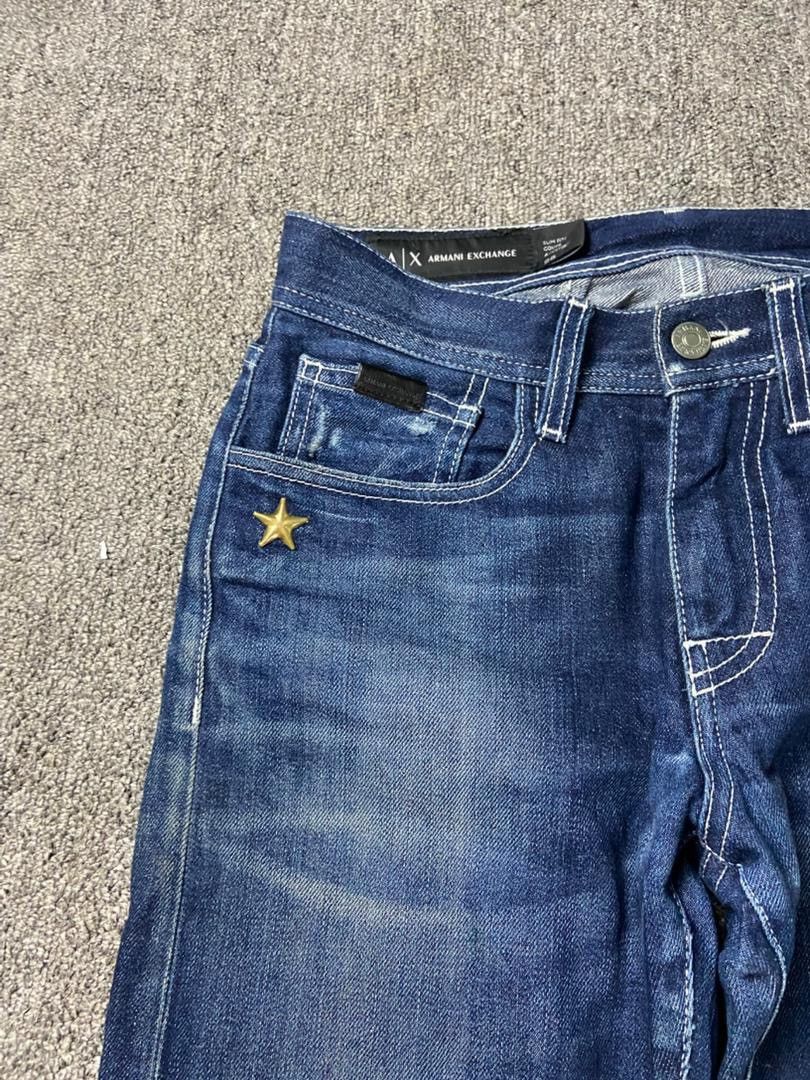 Armani Exchange Armani Exchange Slim Fit Coupe Ajustee Jeans (197) Size US 27 - 11 Thumbnail