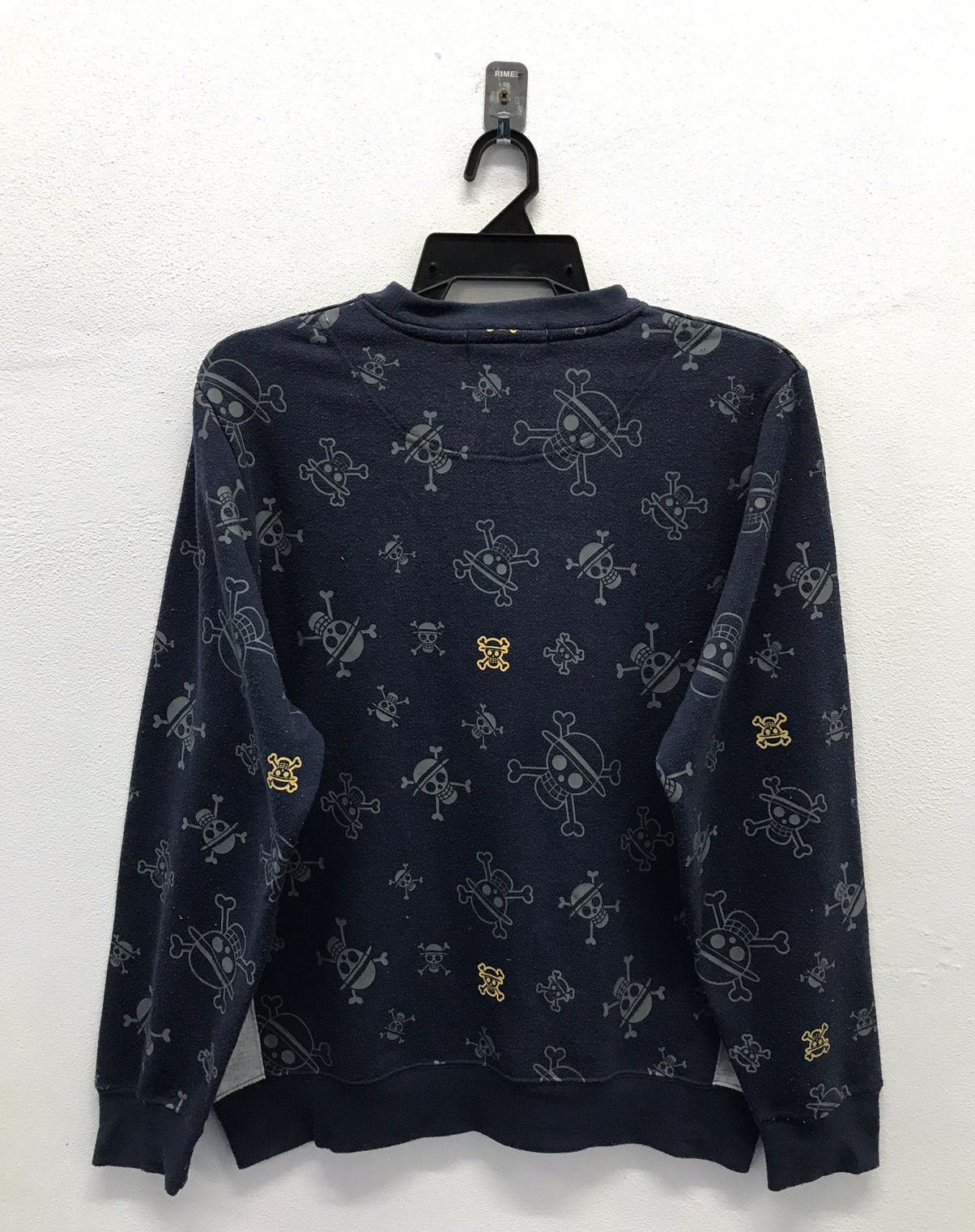 Anime × One Piece Vintage One Piece Mugiwara Pirates Logo Sweatshirt Size US M / EU 48-50 / 2 - 2 Thumbnail