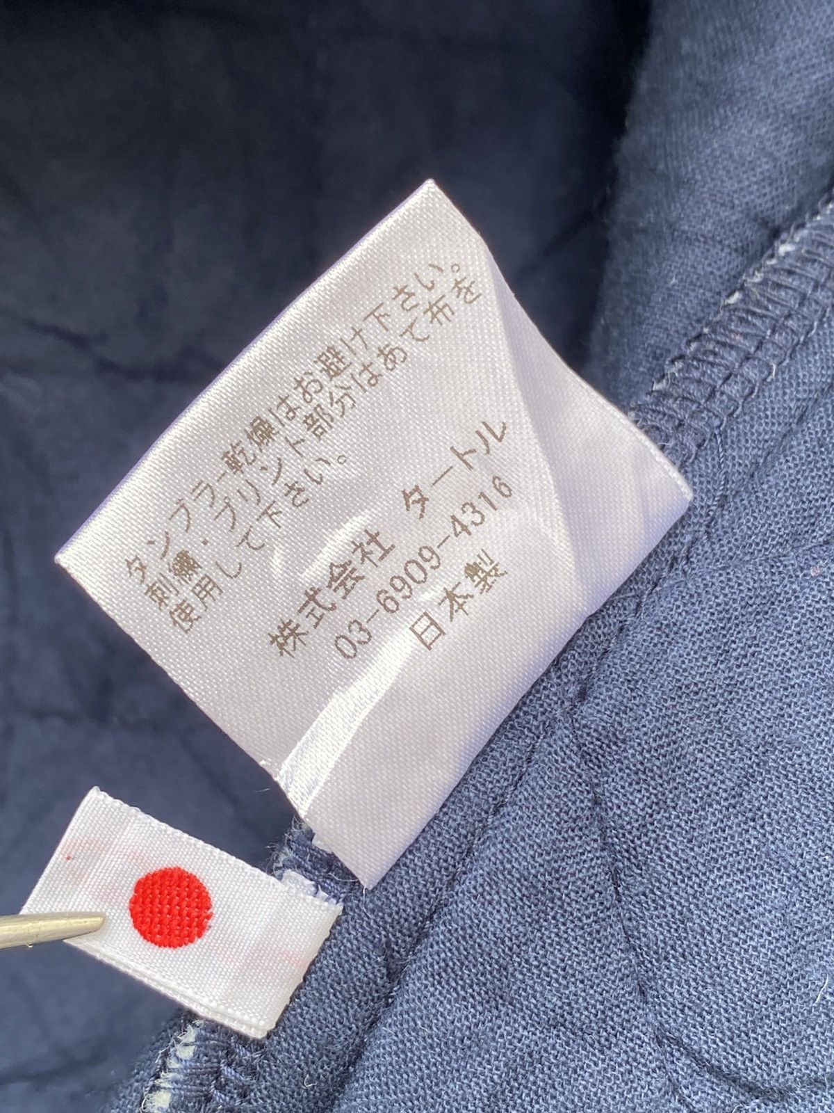 Japanese Brand Rehacer- Hand-Dyed Indigo Quilted Jacket Size US L / EU 52-54 / 3 - 15 Thumbnail