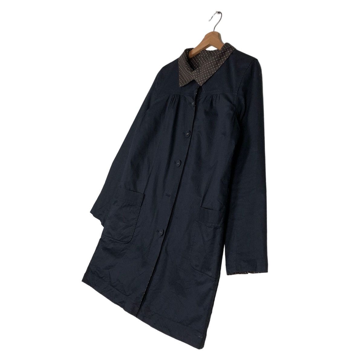 Issey Miyake 🔥Vtg Long Jacket Pou Dou Dou Japan Polkadot Lining Size US M / EU 48-50 / 2 - 2 Thumbnail