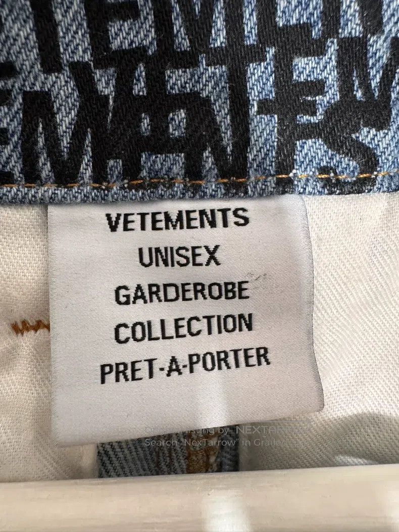 Vetements Vetements size XS Full-Print Bullet Screen Jeans Size US 33 - 3 Thumbnail