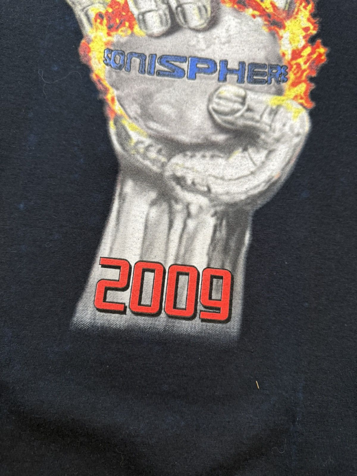 Vintage SONISPHERE 2009 METALLICA SLIPKNOT KORN VINTAGE GRAPHIC TEE Size US S / EU 44-46 / 1 - 10 Thumbnail
