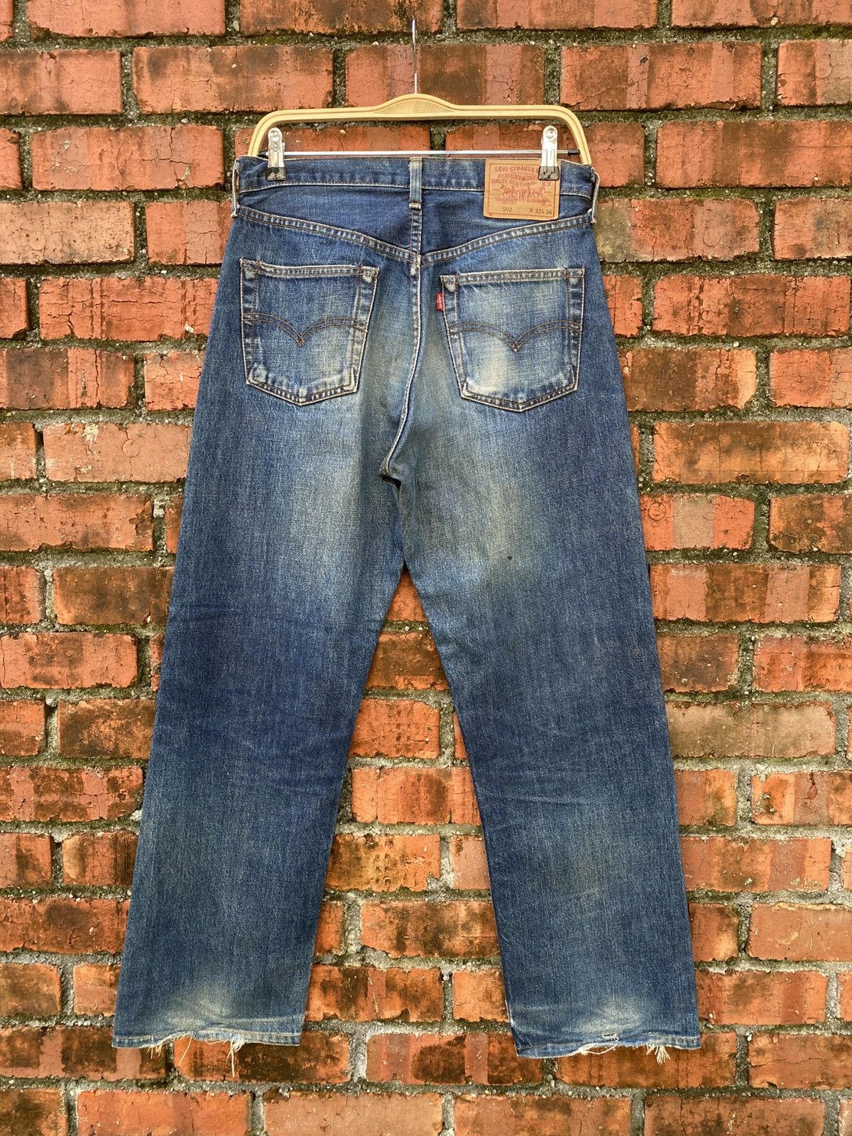 Levi's Vintage Clothing W30x29 Vintage levi's 502 redline big E made in JAPAN Size US 30 / EU 46 - 2 Thumbnail