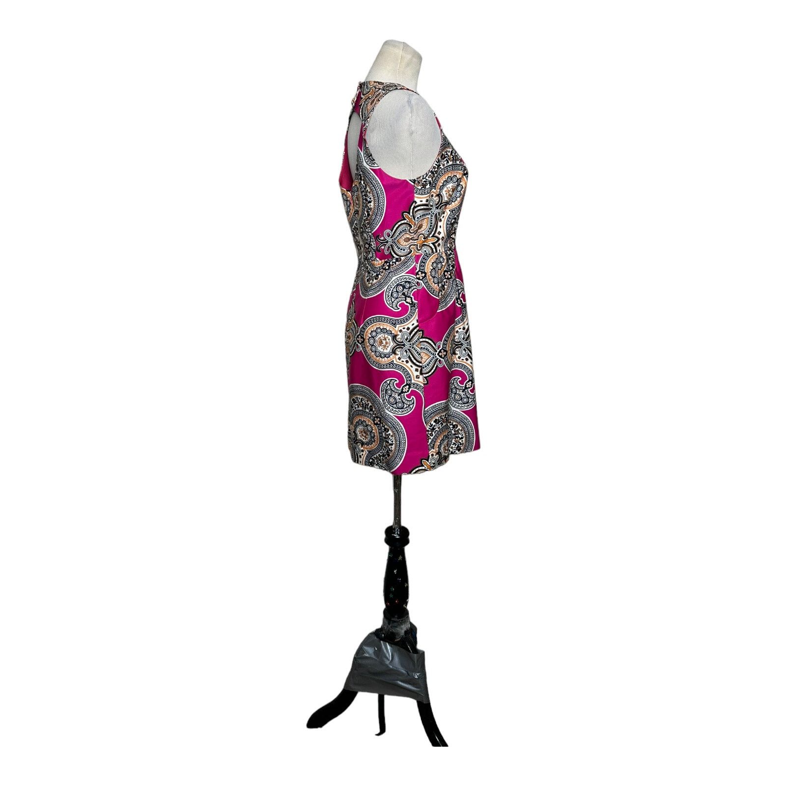 Anthropologie Moulinette Soeurs Paisley Print Sheath Cocktail Dress Size 2 Size XS / US 0-2 / IT 36-38 - 3 Thumbnail